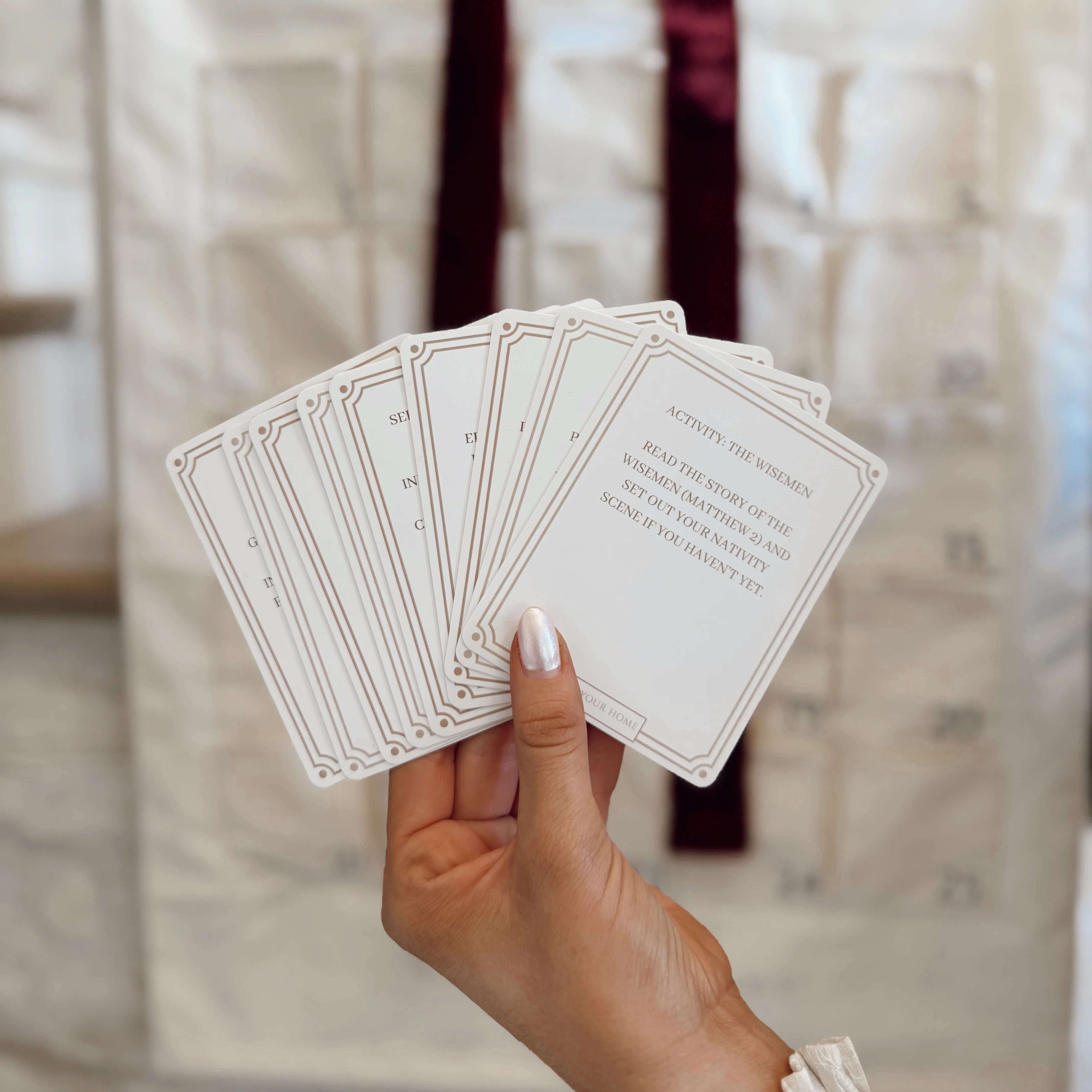 Advent Calendar with Activities & Christ Focused Cards - Image 10