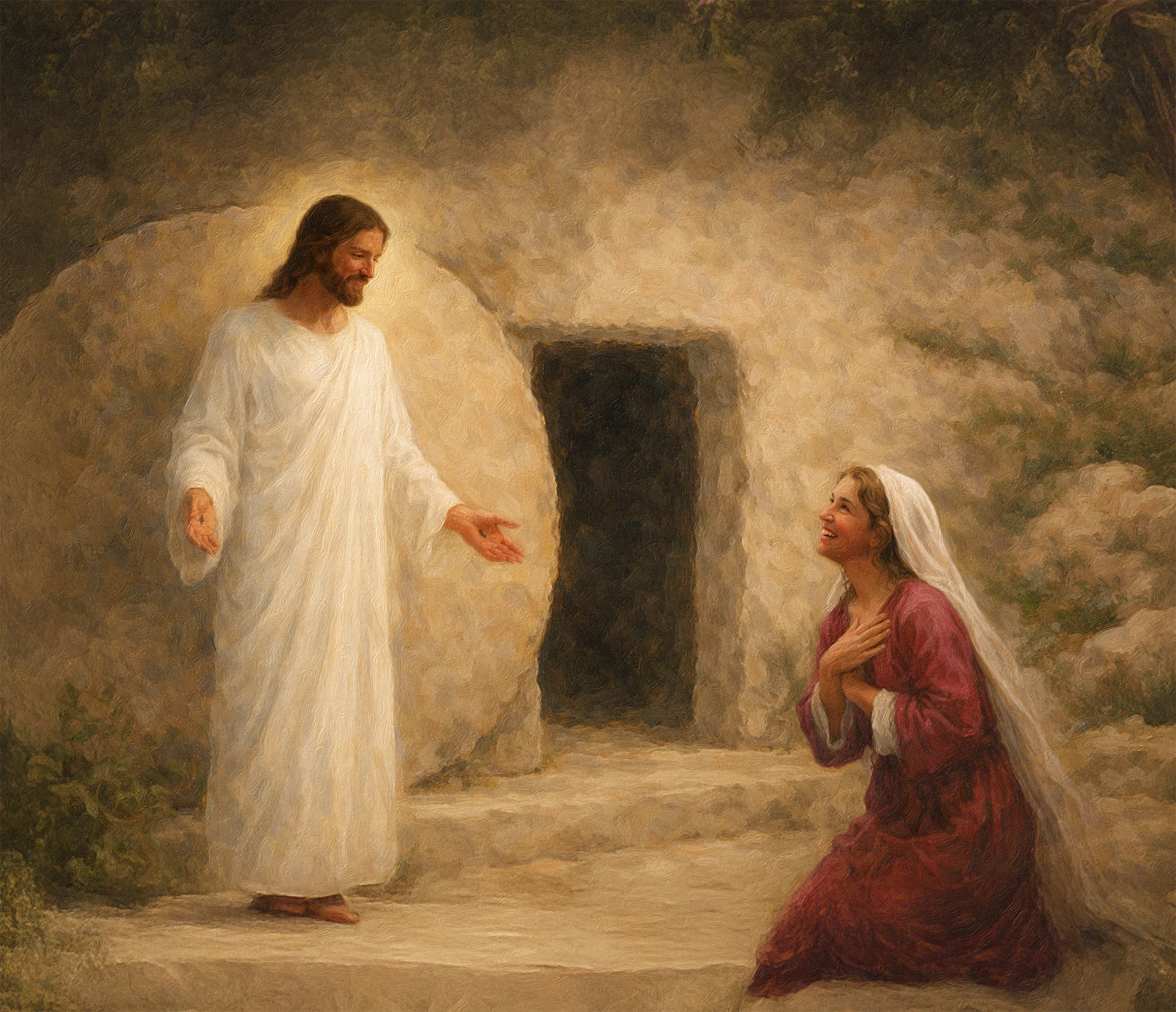 At The Tomb - Canvas - Image 6