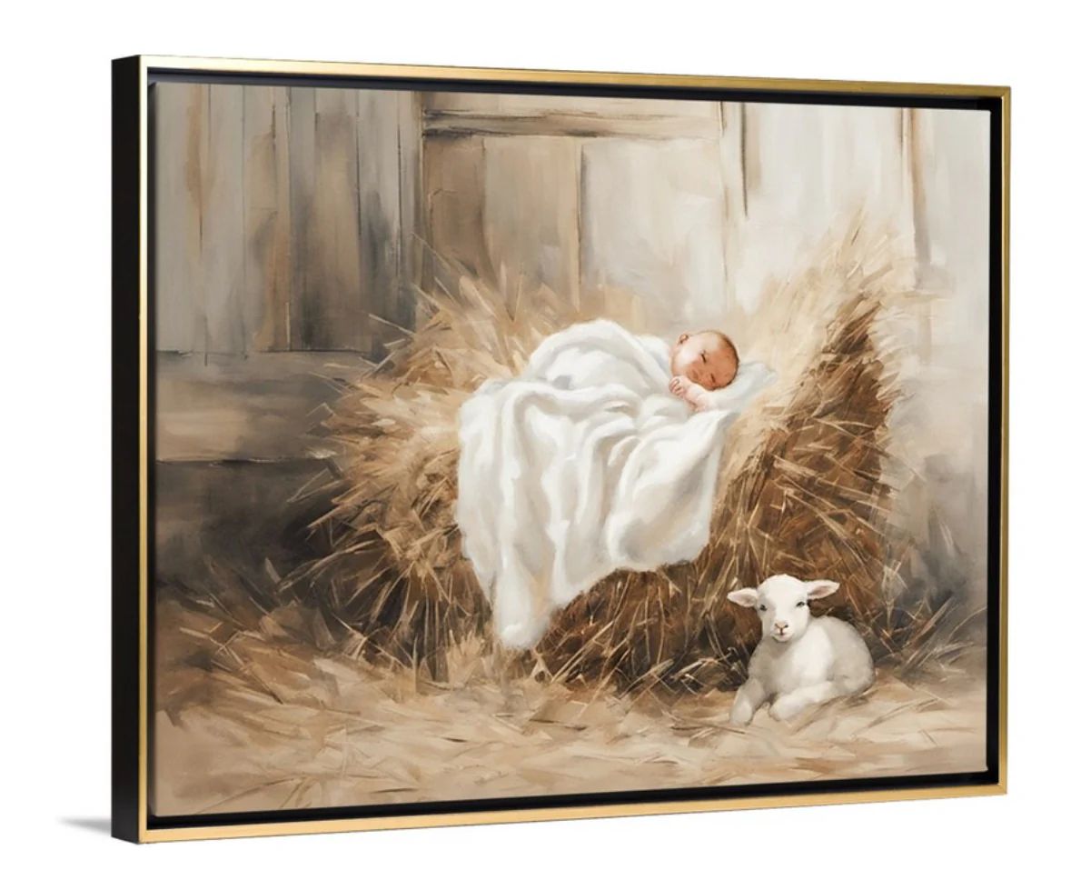 Away In a Manger - Canvas - Image 3