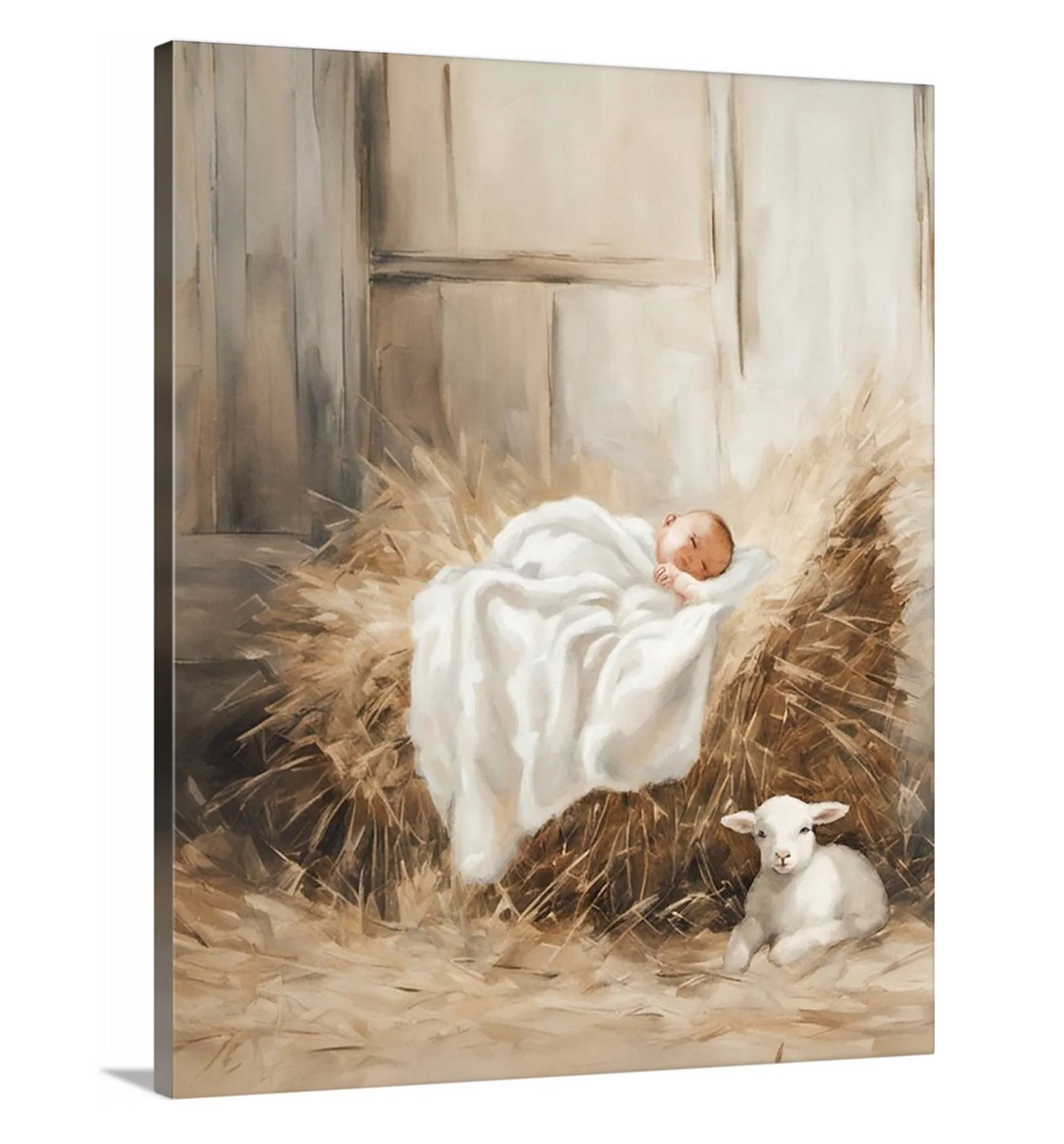 Away In a Manger - Canvas - Image 7
