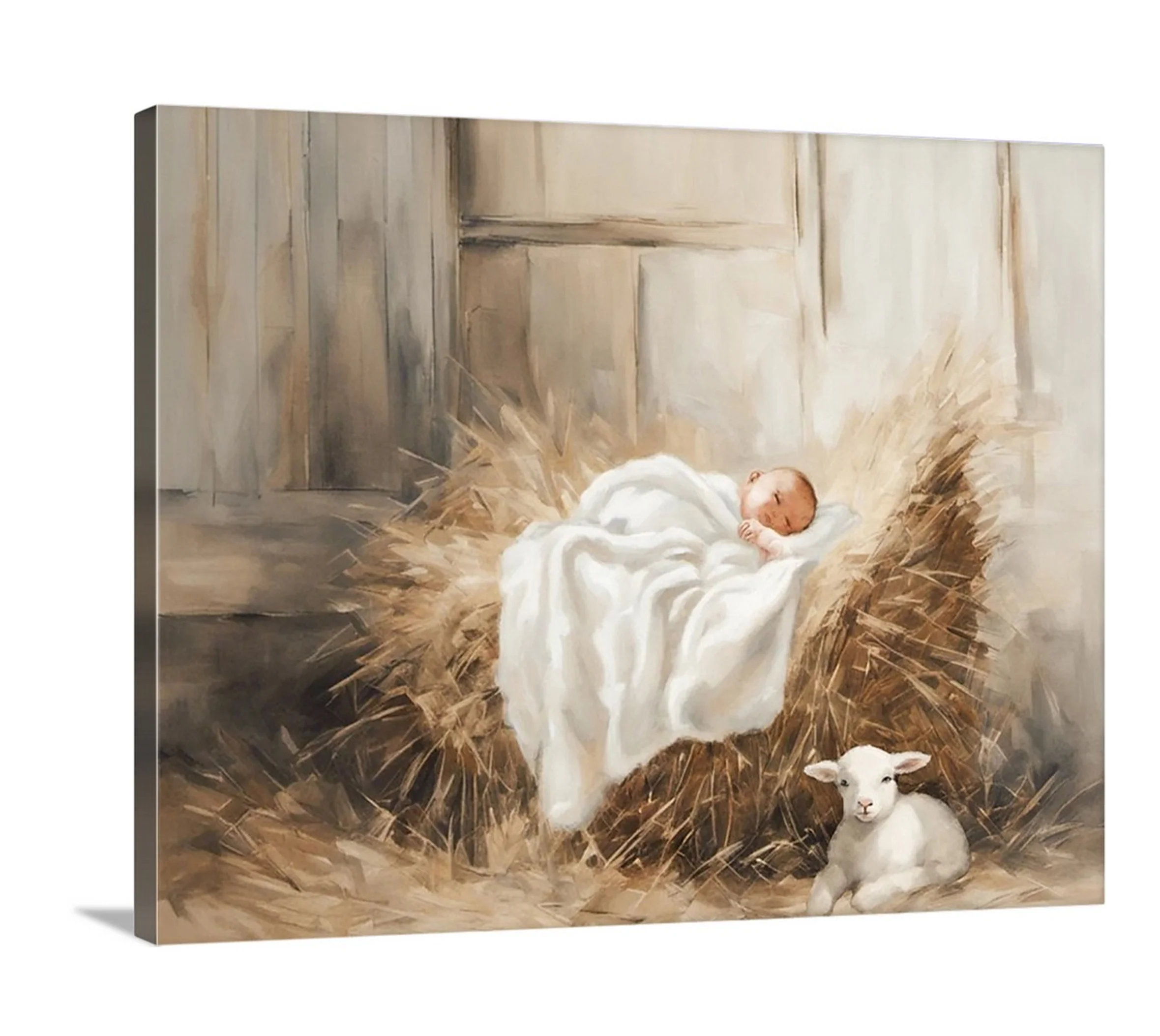 Away In a Manger - Canvas - Image 8