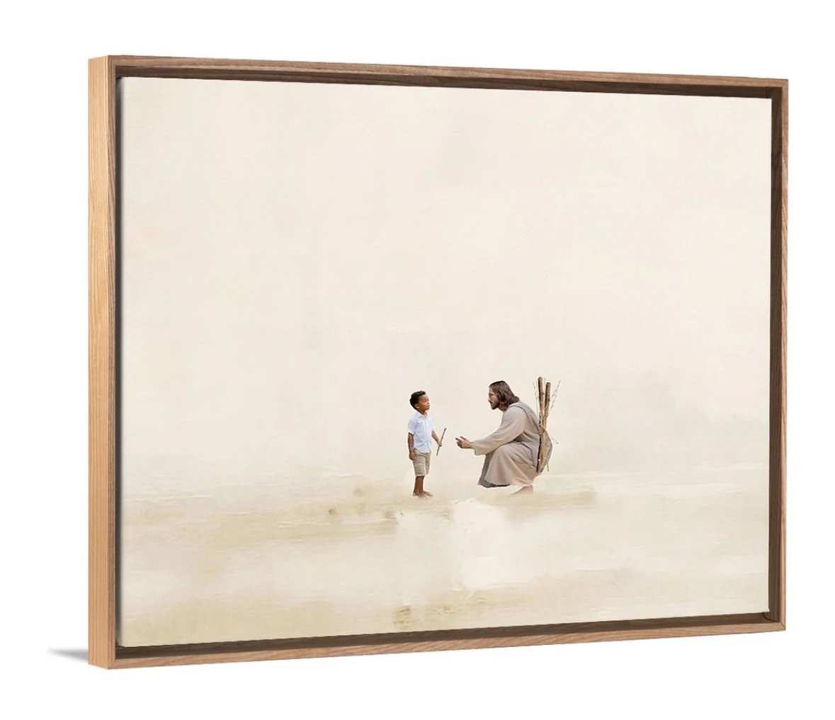 Better Together/ Black Hair Boy - Canvas - Image 10