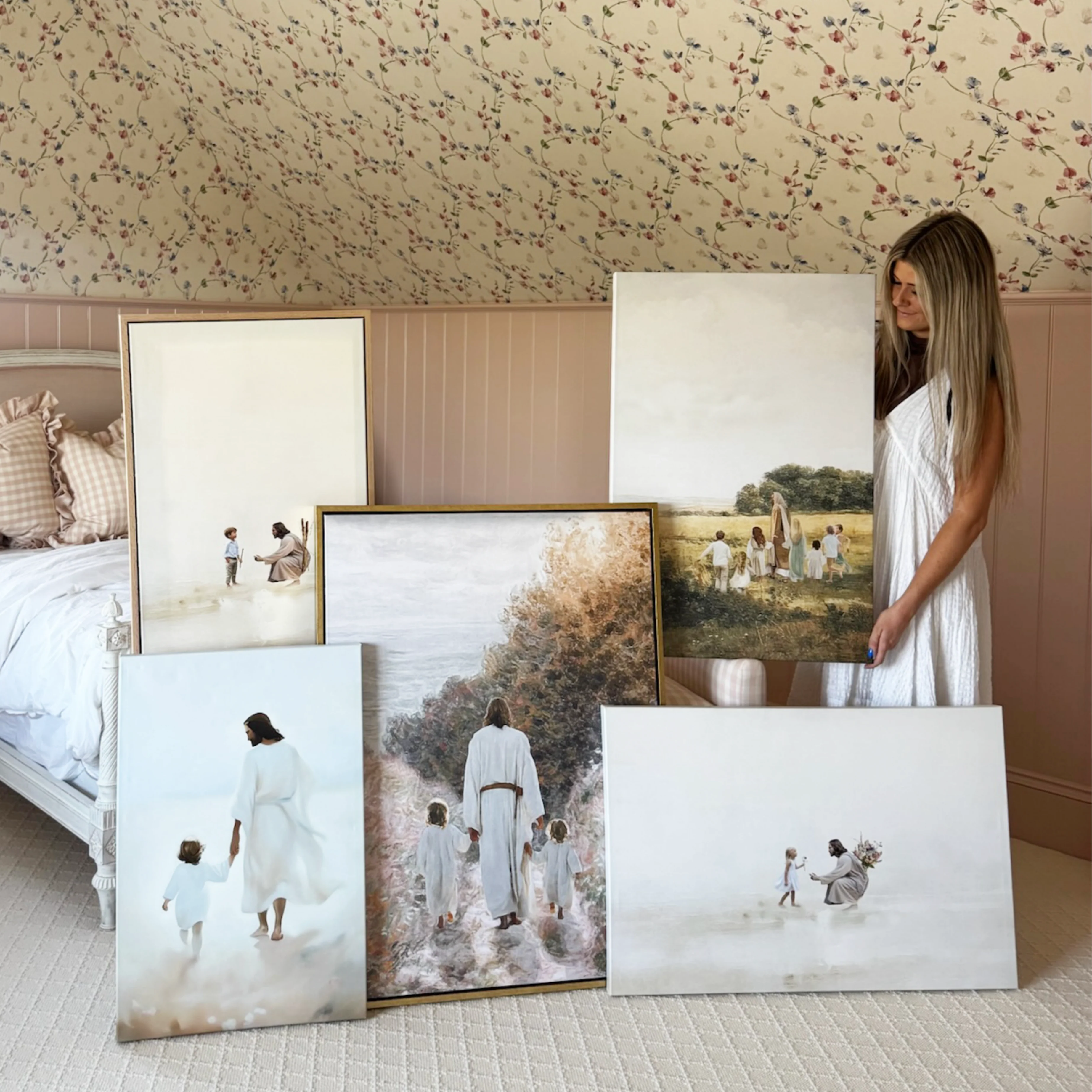 Better Together/ Blonde Girl - Canvas - Image 5