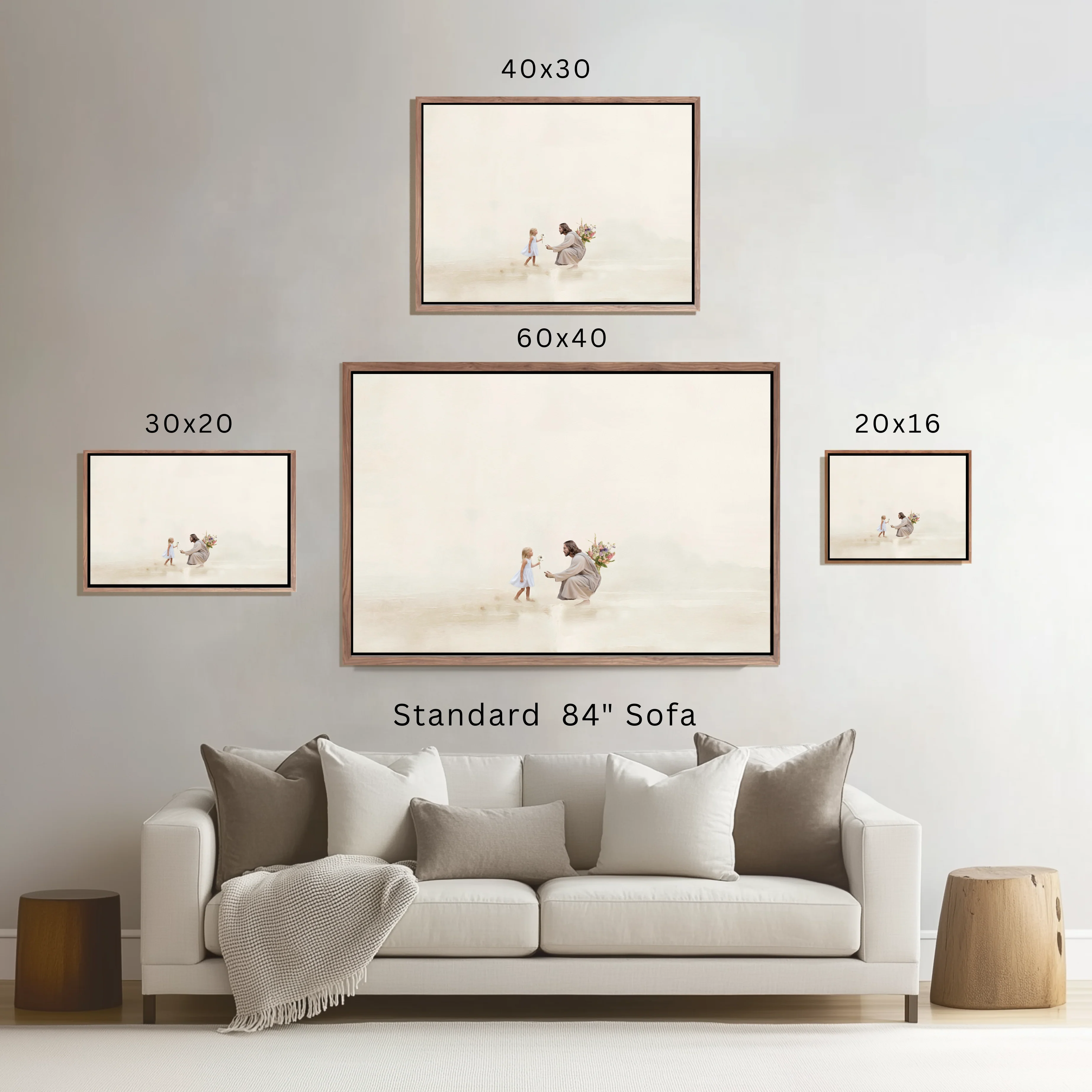 Better Together/ Blonde Girl - Canvas - Image 6
