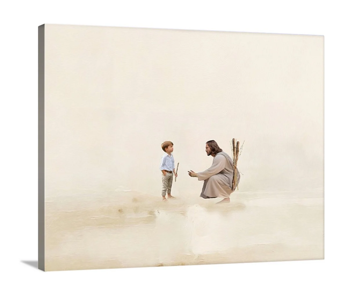 Better Together/ Brunette Boy - Canvas - Image 2