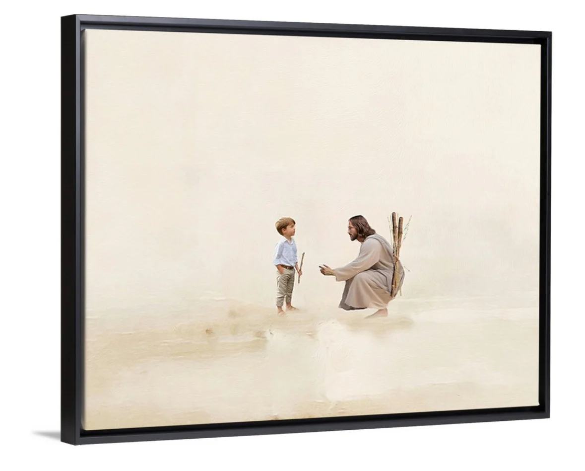 Better Together/ Brunette Boy - Canvas - Image 3