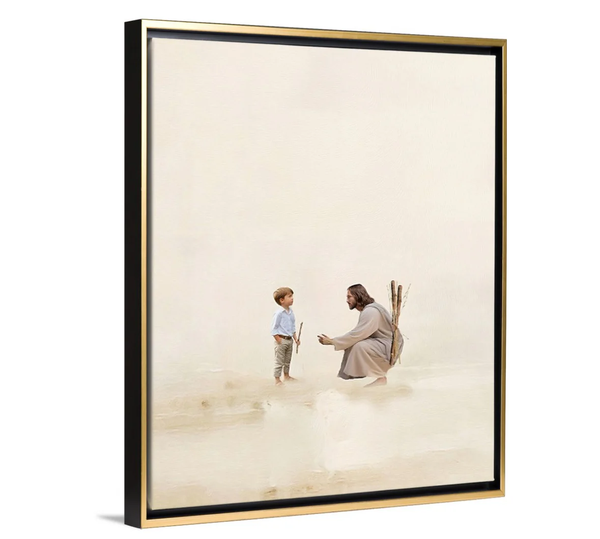 Better Together/ Brunette Boy - Canvas - Image 5