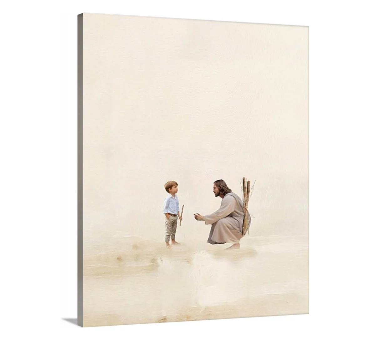 Better Together/ Brunette Boy - Canvas - Image 7