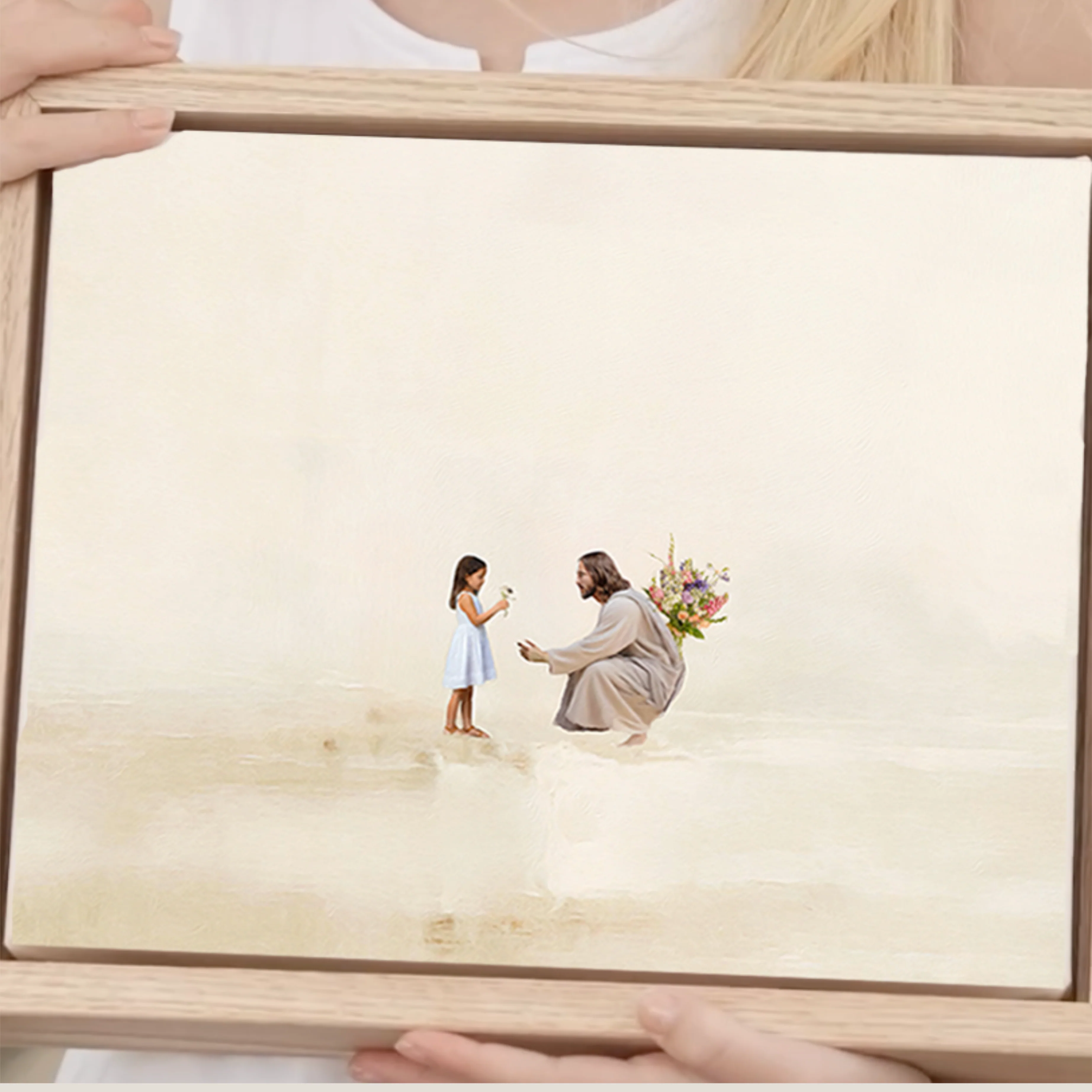 Better Together/Brunette Girl - Canvas - Image 4
