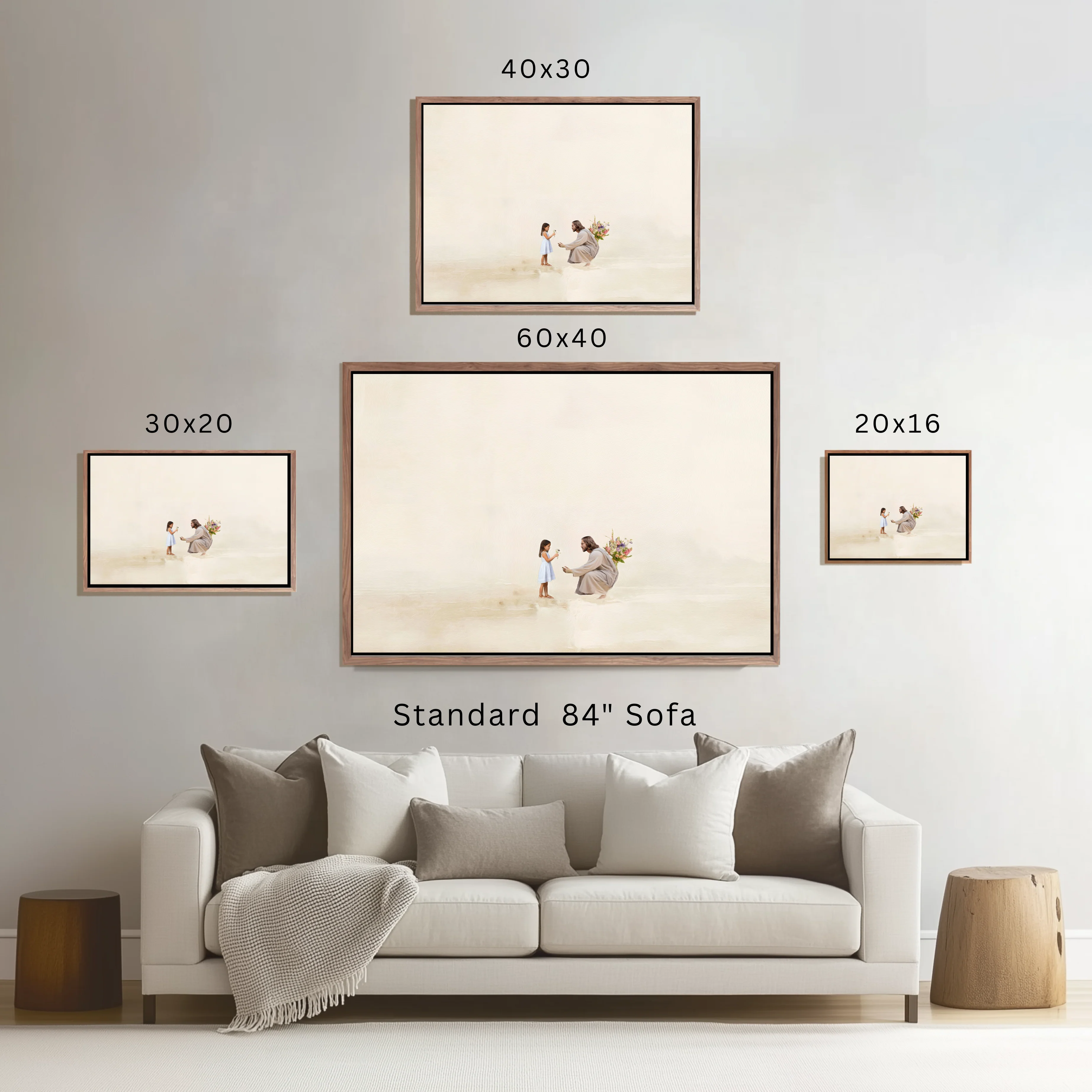 Better Together/Brunette Girl - Canvas - Image 6