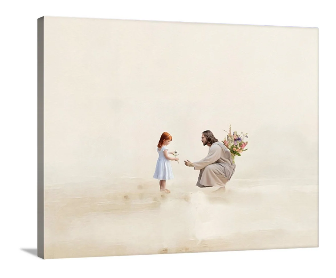 Better Together/ Red Hair Girl - Canvas - Image 3