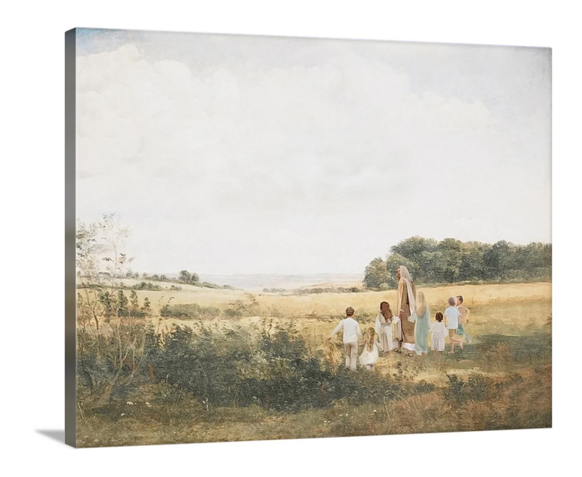 Blessed Are The Children - Canvas - Image 3