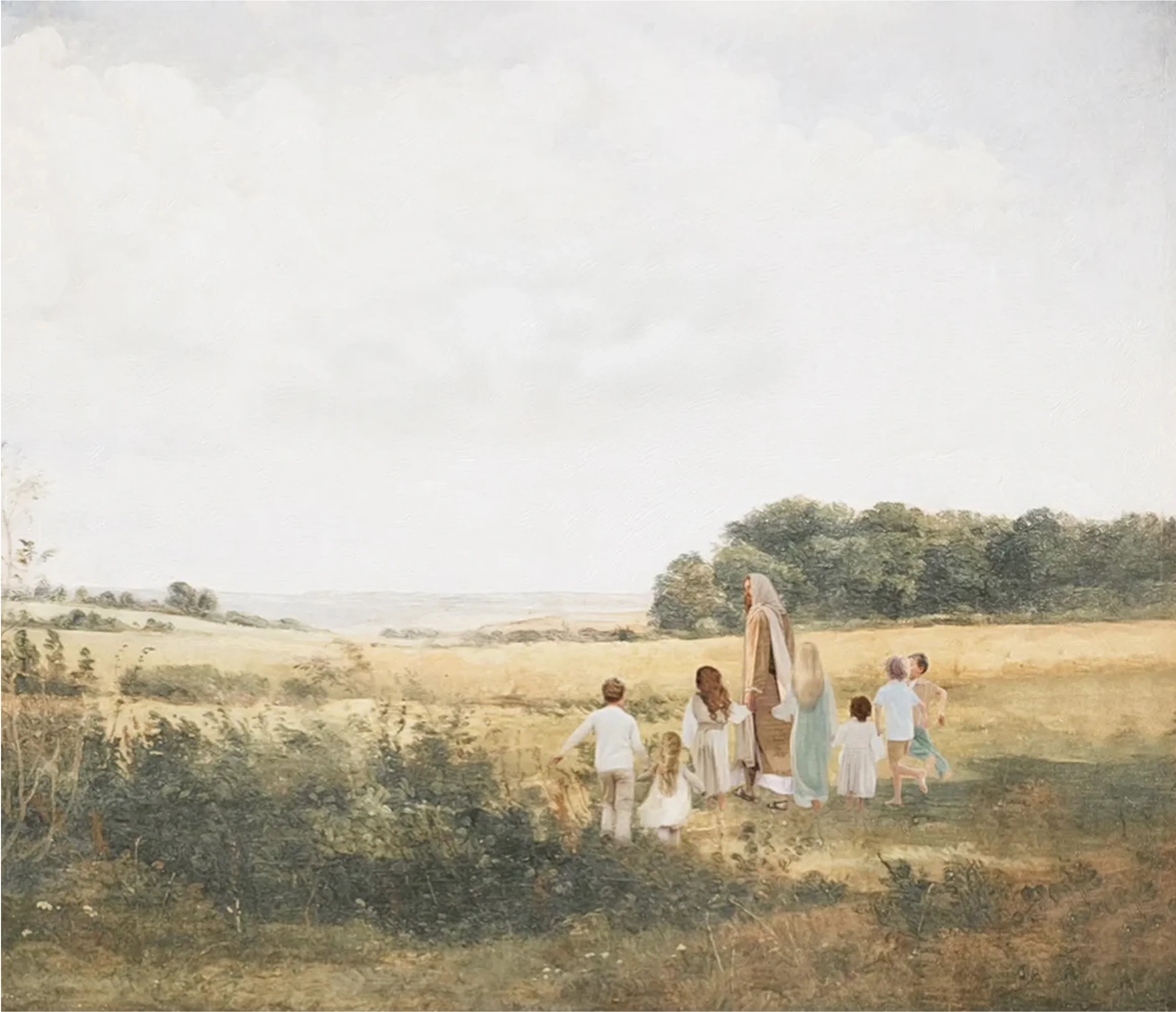Blessed Are The Children - Canvas - Image 7