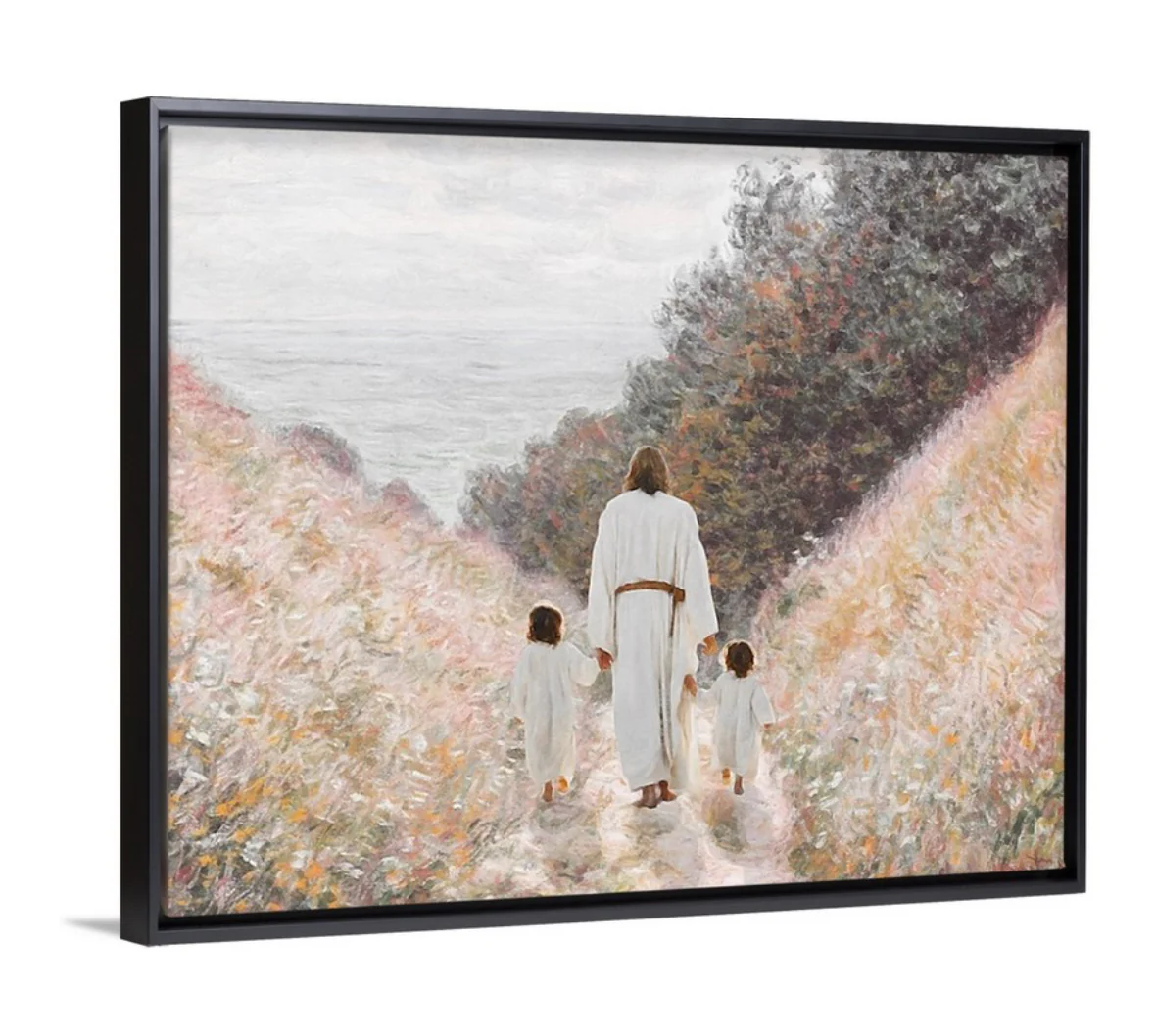 Consider The Lilies/Brunette - Canvas - Image 5