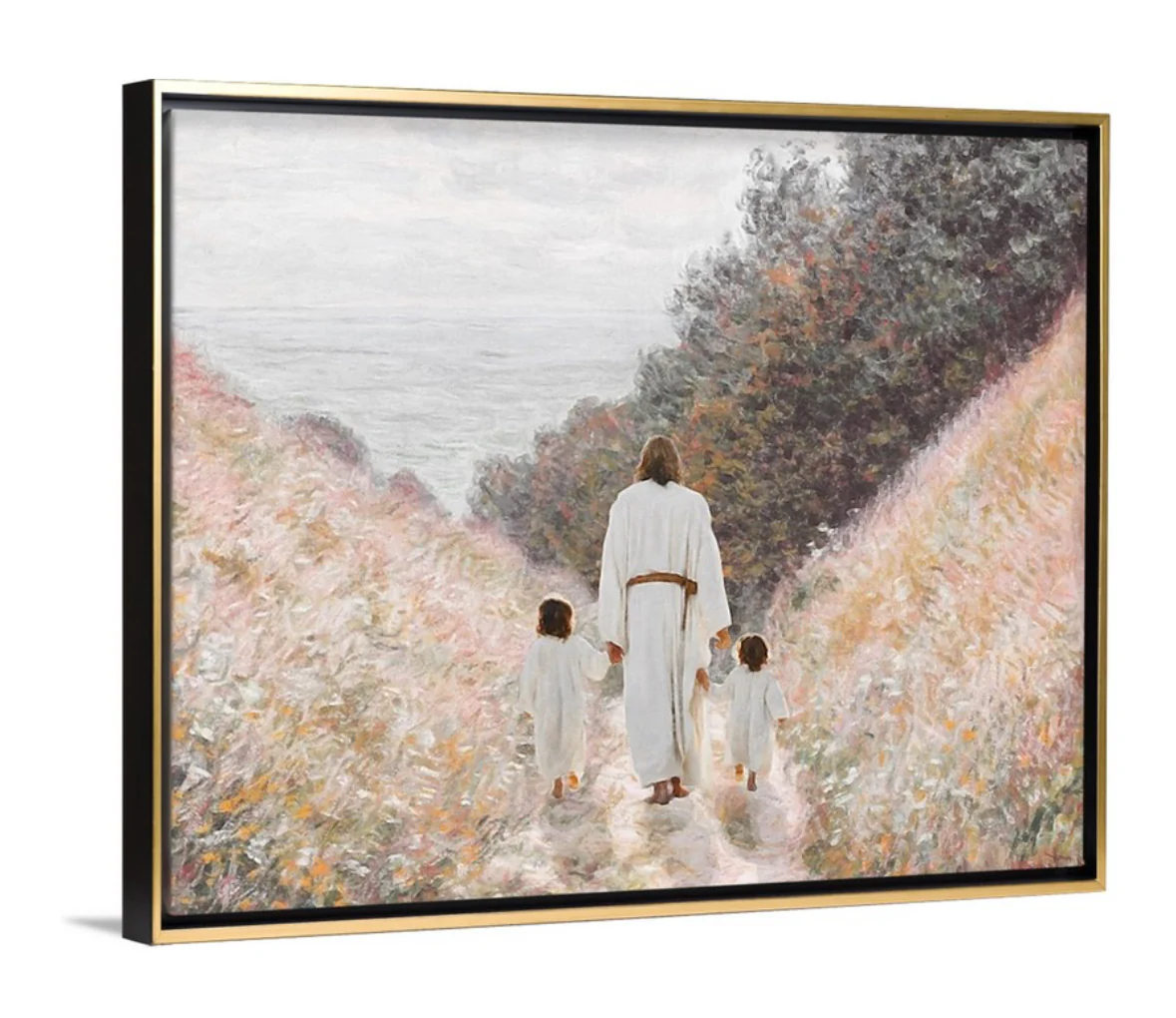 Consider The Lilies/Brunette - Canvas - Image 6