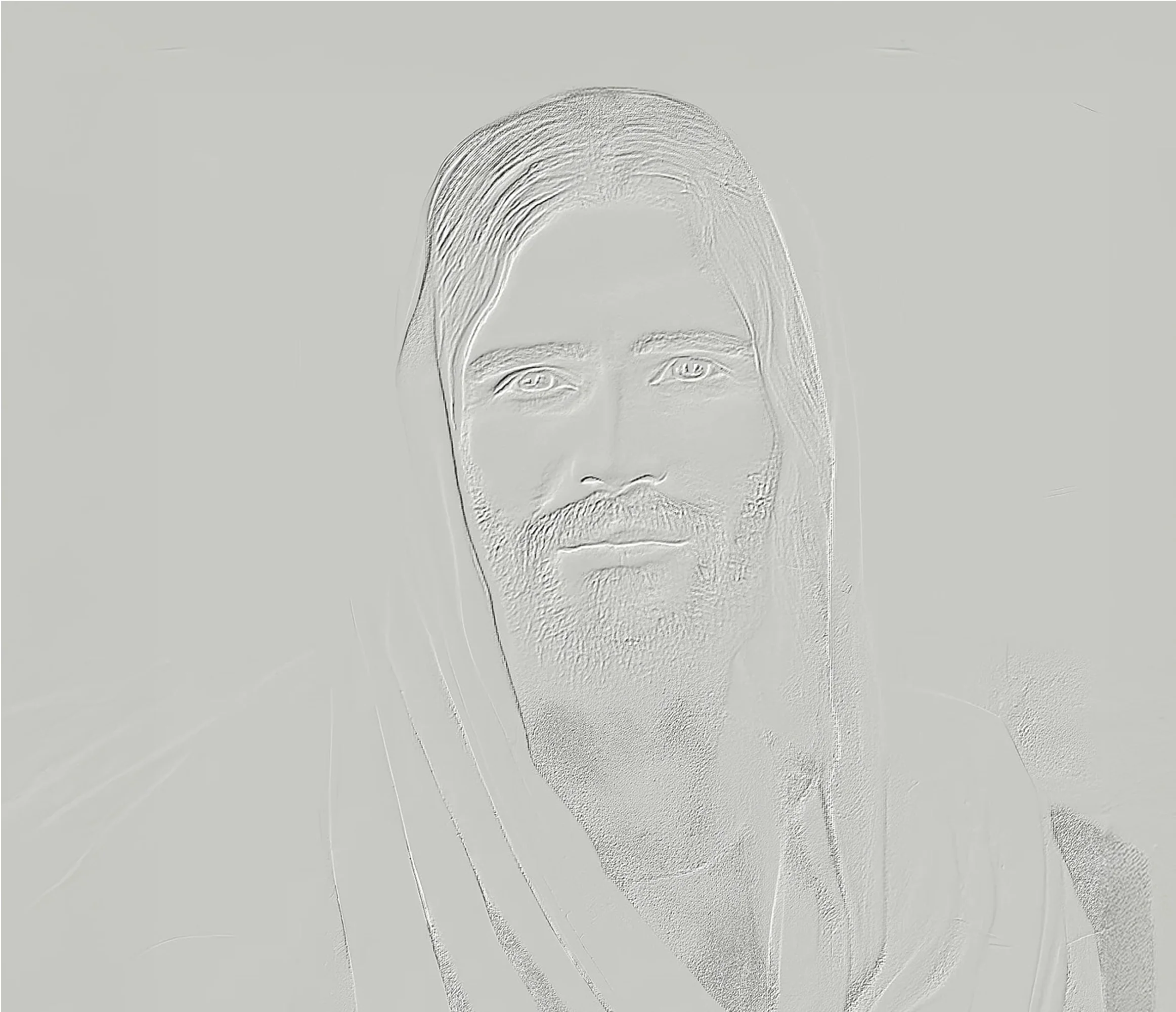 Christus Statue- Canvas - Image 3