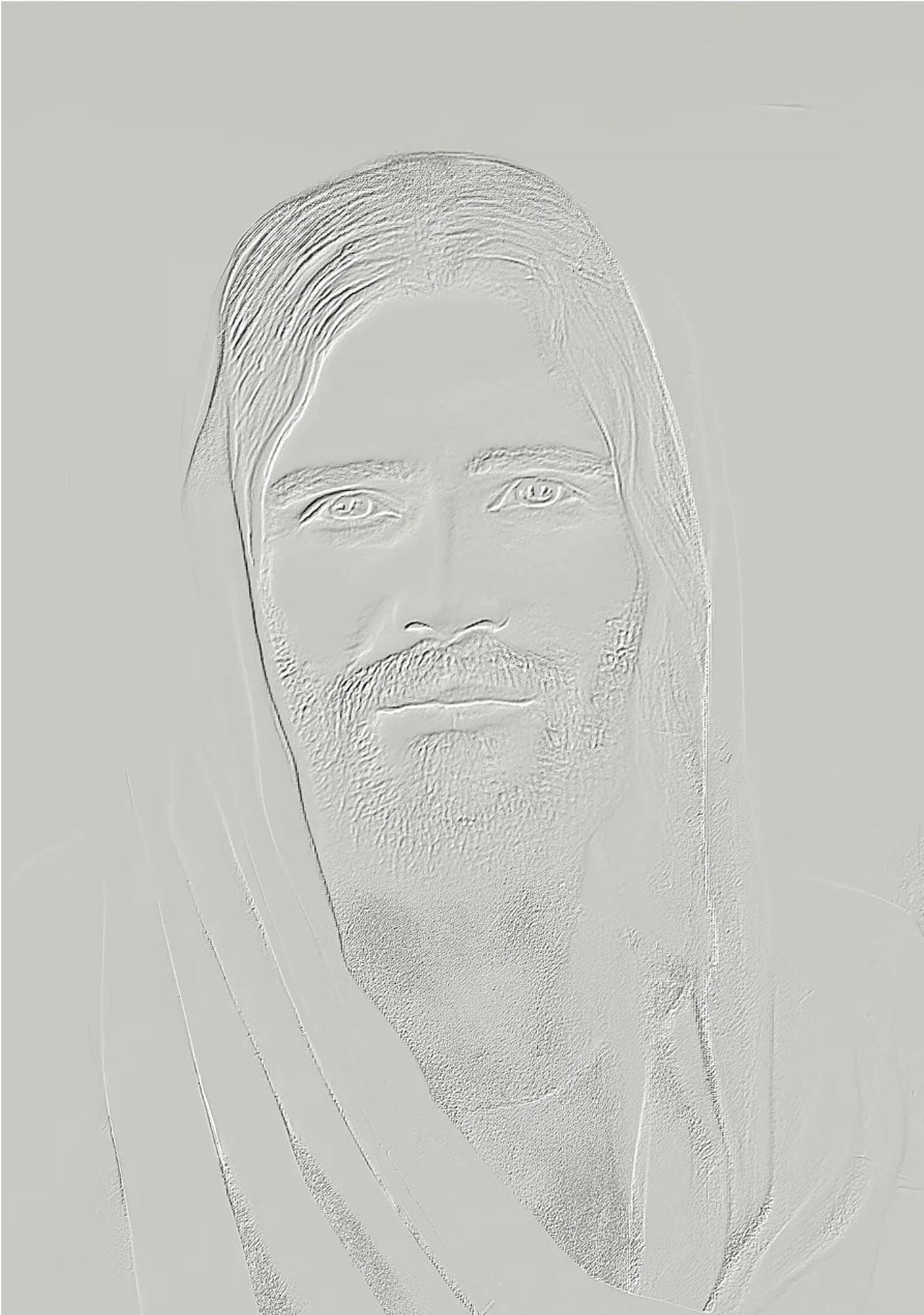Christus Statue- Canvas - Image 4