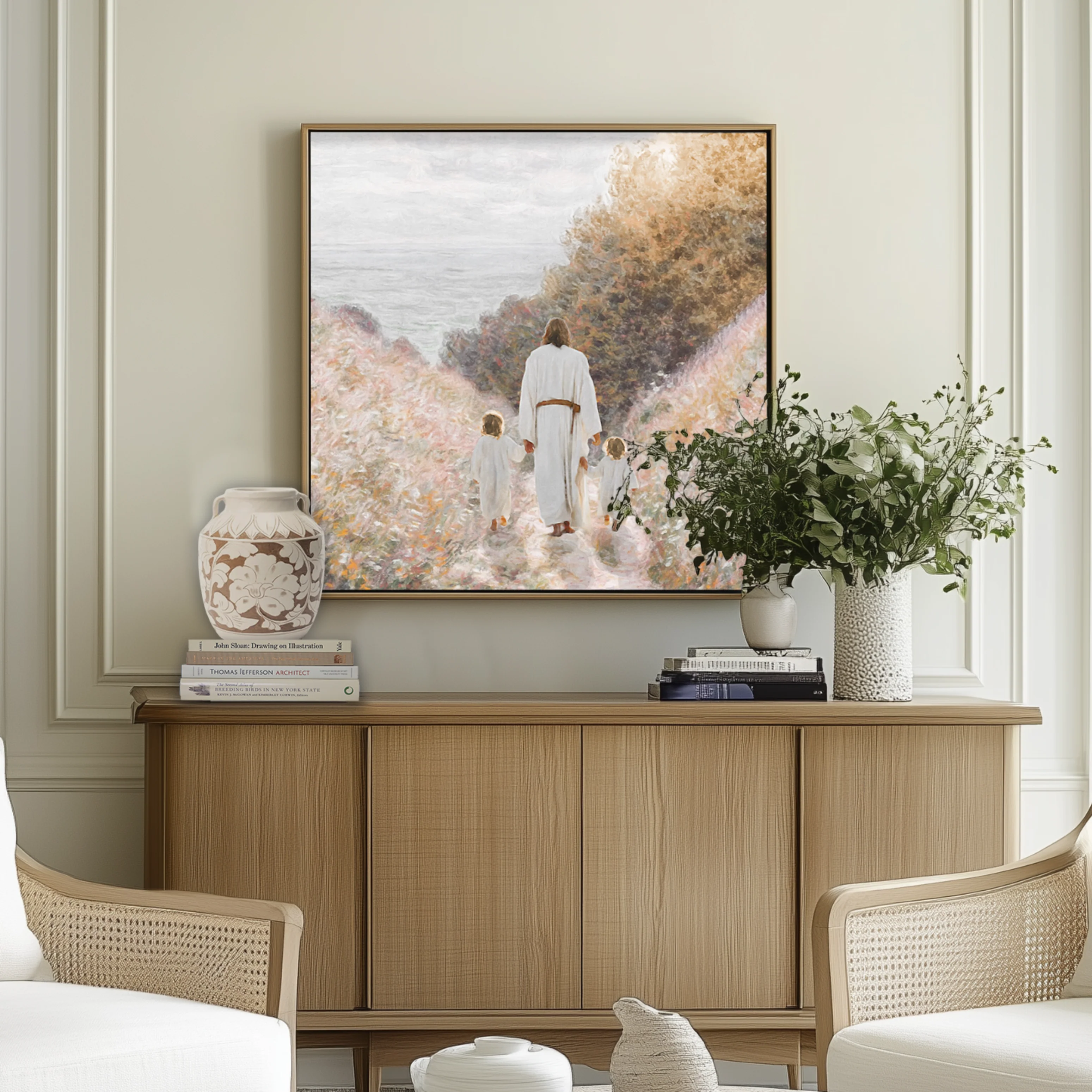 Consider The Lilies/Blonde - Canvas - Image 3