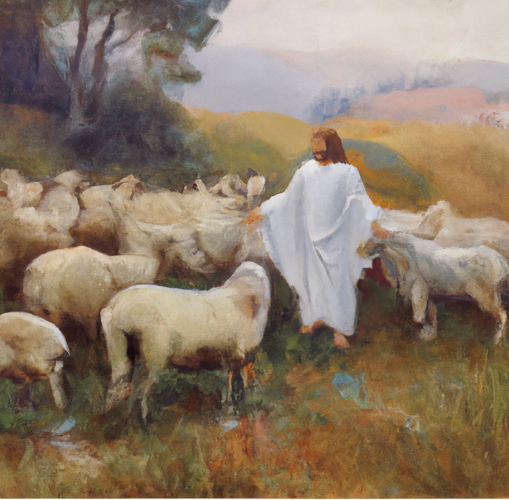 The Good Shepherd - Print - Image 3