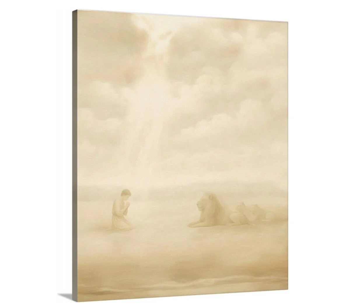 Daniel And The Lions Den - Canvas - Image 2