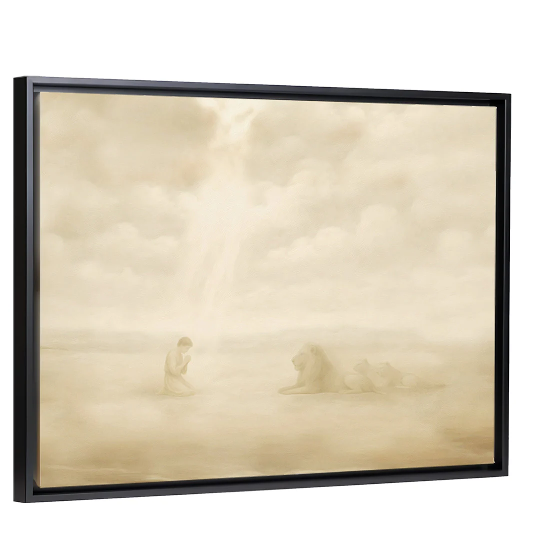 Daniel And The Lions Den - Canvas - Image 5