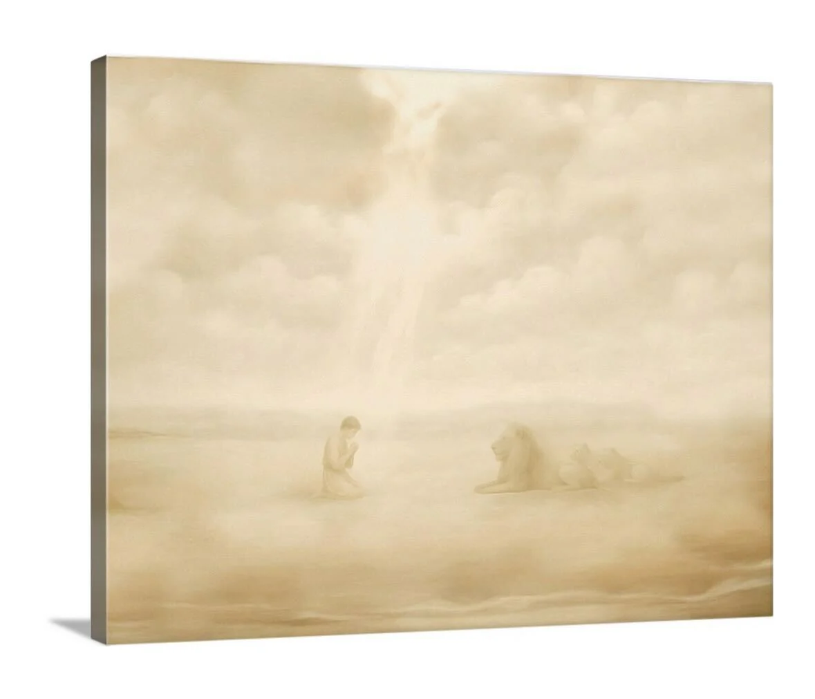 Daniel And The Lions Den - Canvas - Image 6