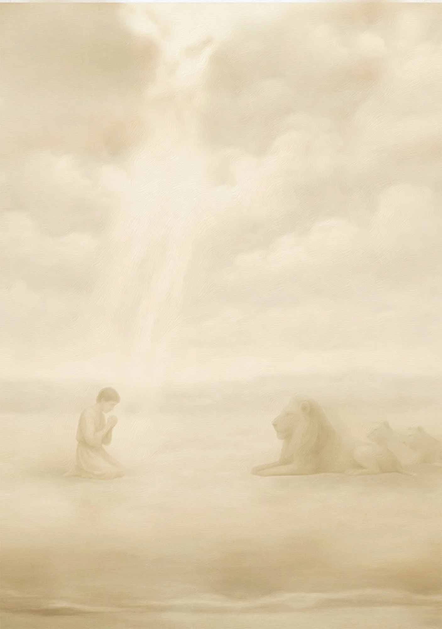 Daniel And The Lions Den - Canvas - Image 9
