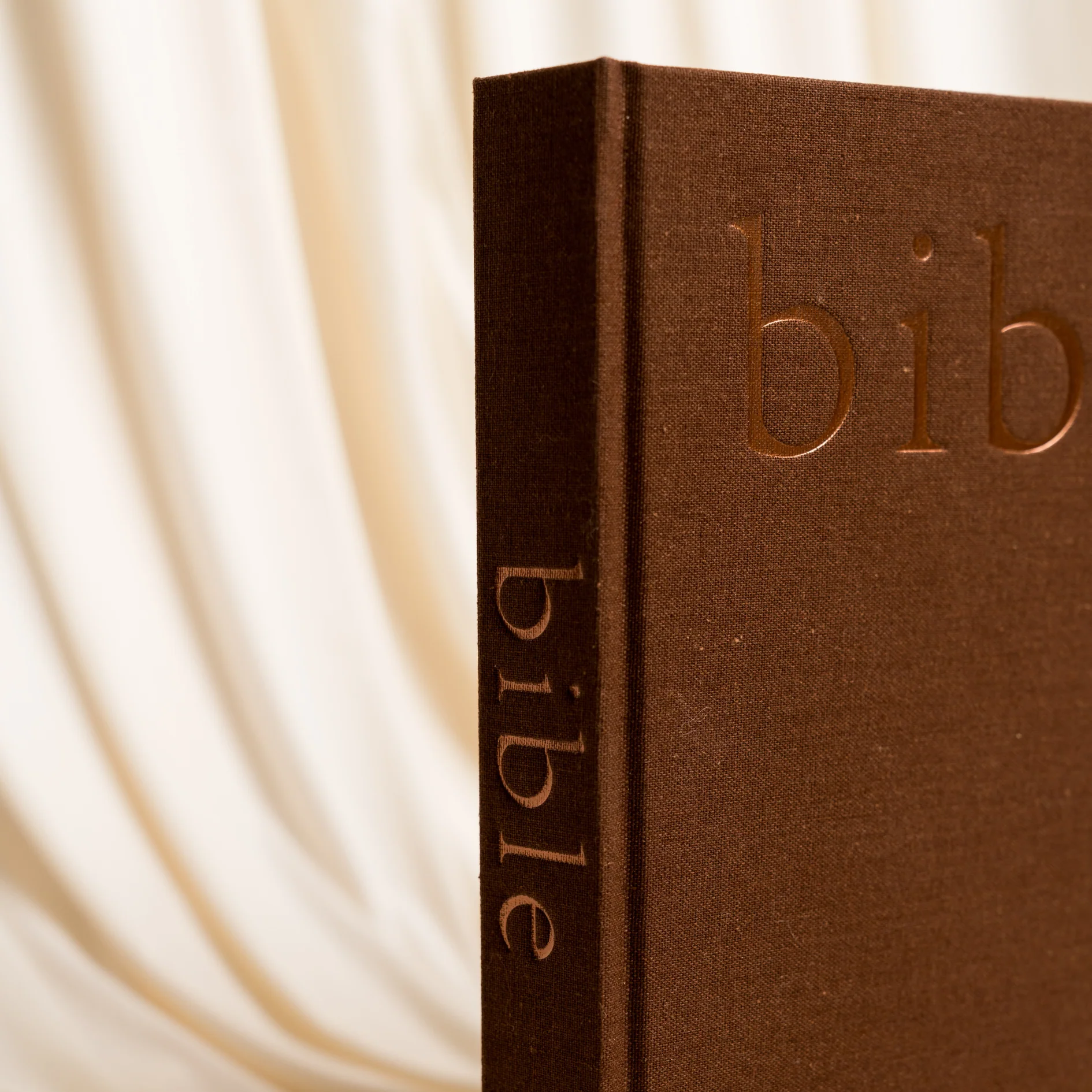 Mocha Linen Bible - Image 8