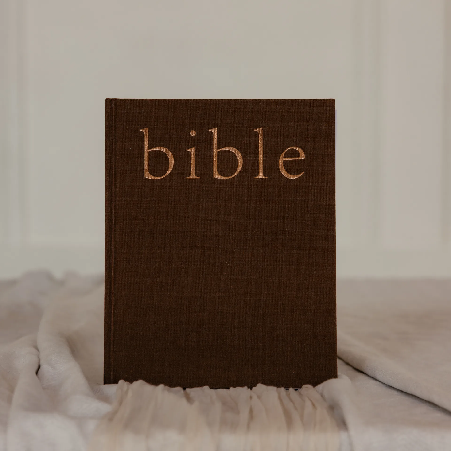 Mocha Linen Bible - Image 9