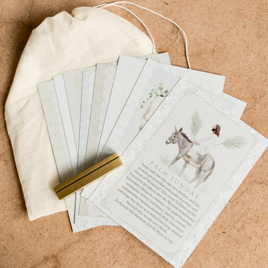 Easter Card Set & Gold Block - Image 3