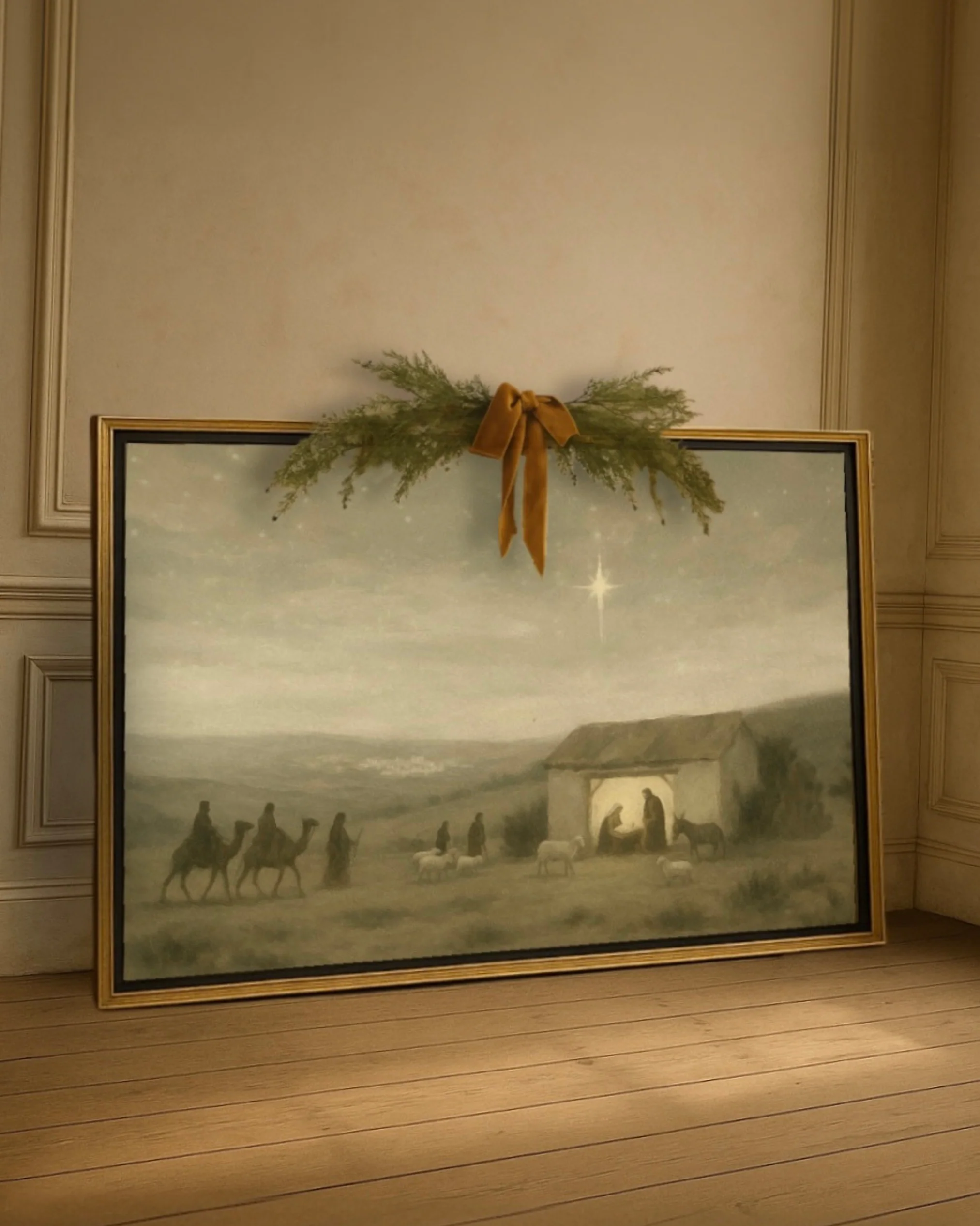 For Unto Us A Child Is Born - Canvas - Image 2