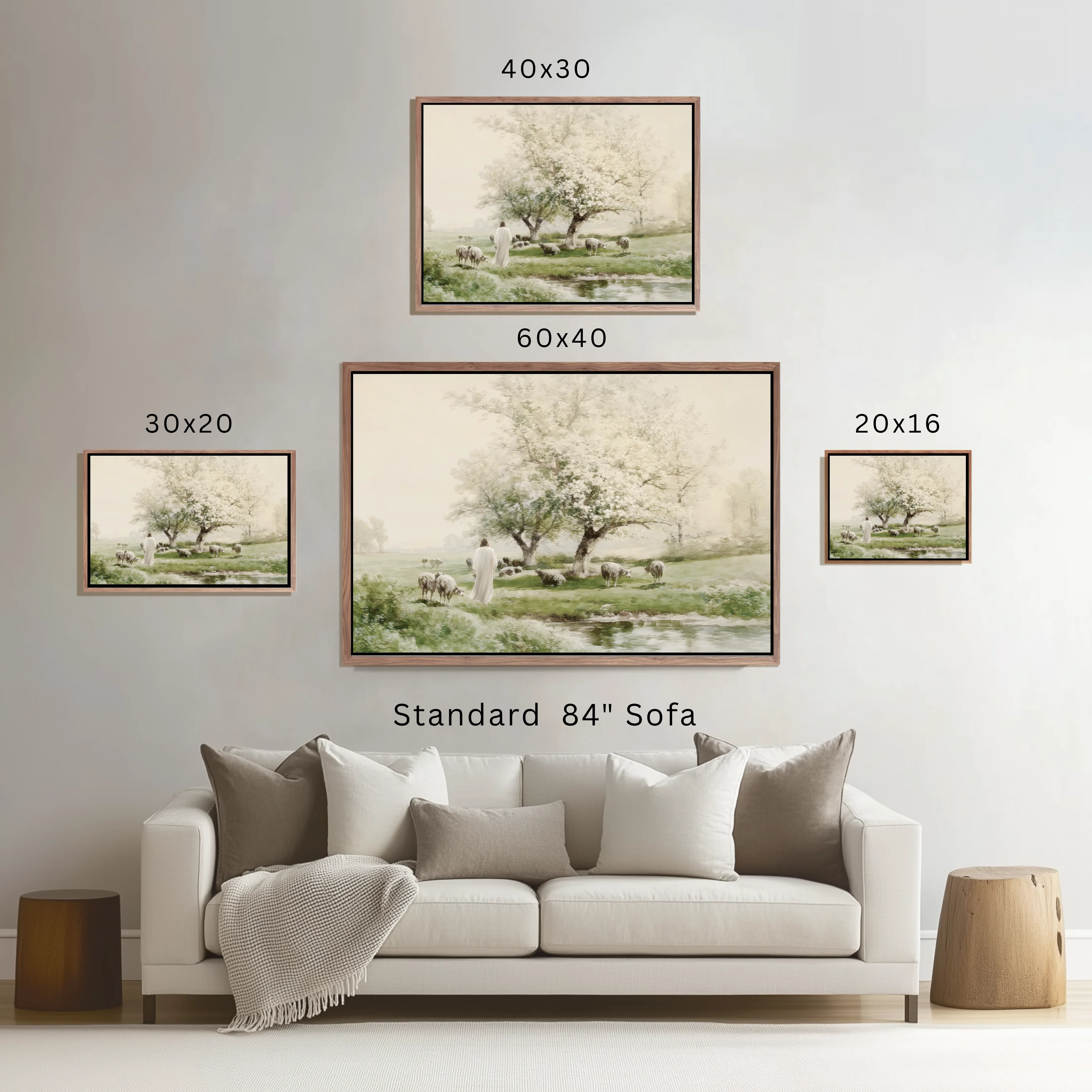 Gentle Shepherd - Canvas - Image 5