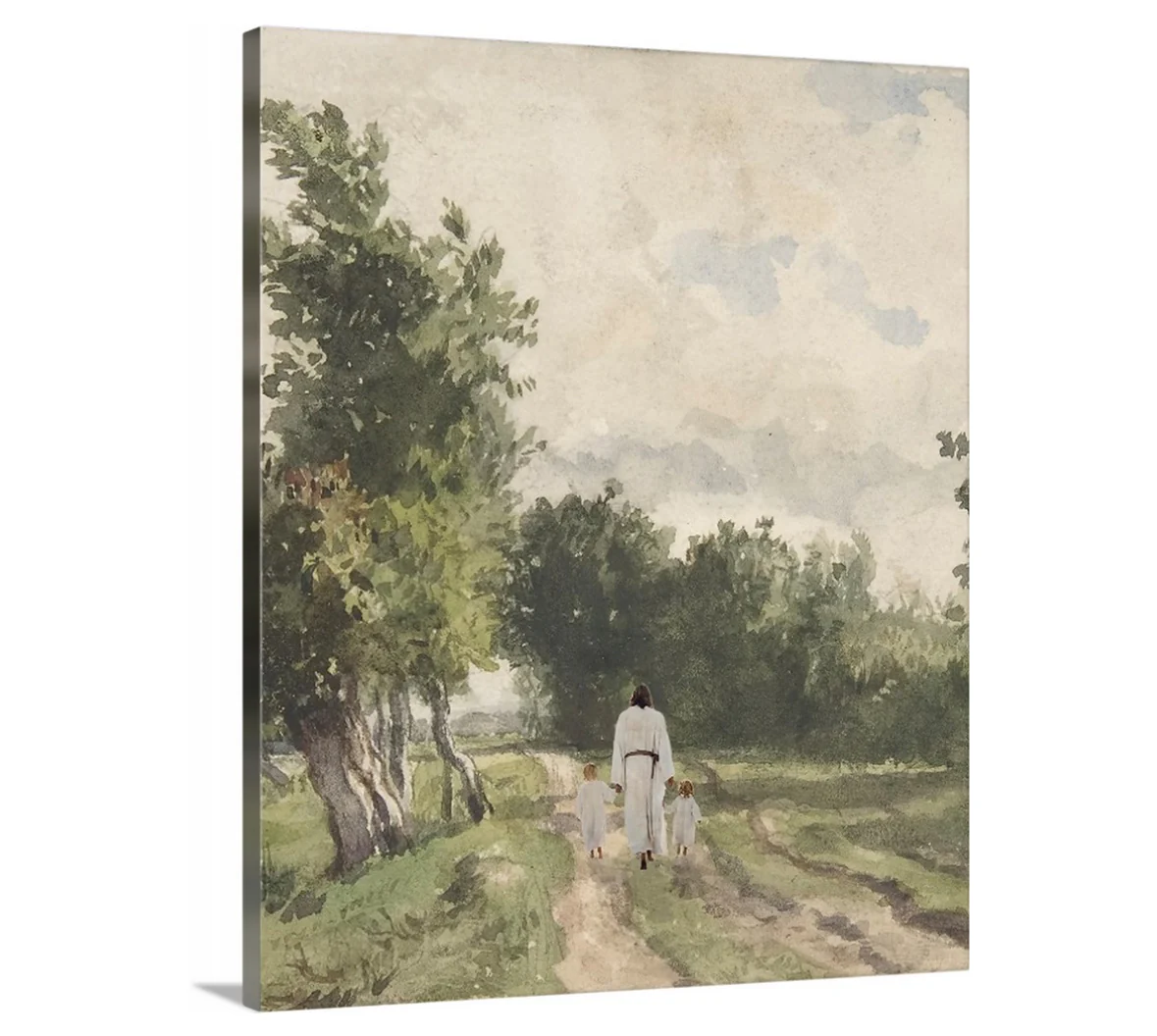 Hand In Hand, Blonde - Canvas - Image 4