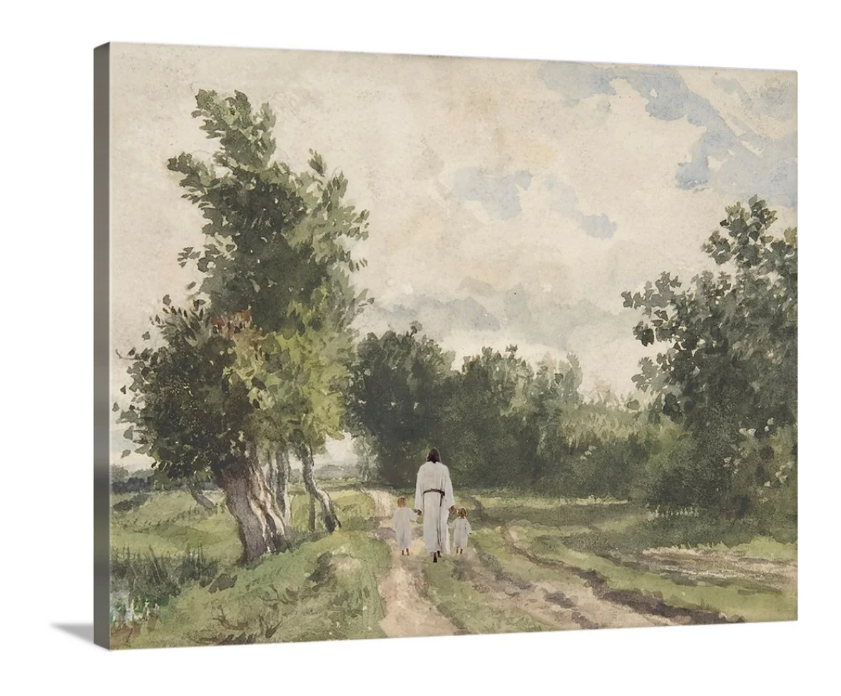 Hand In Hand, Blonde - Canvas - Image 5