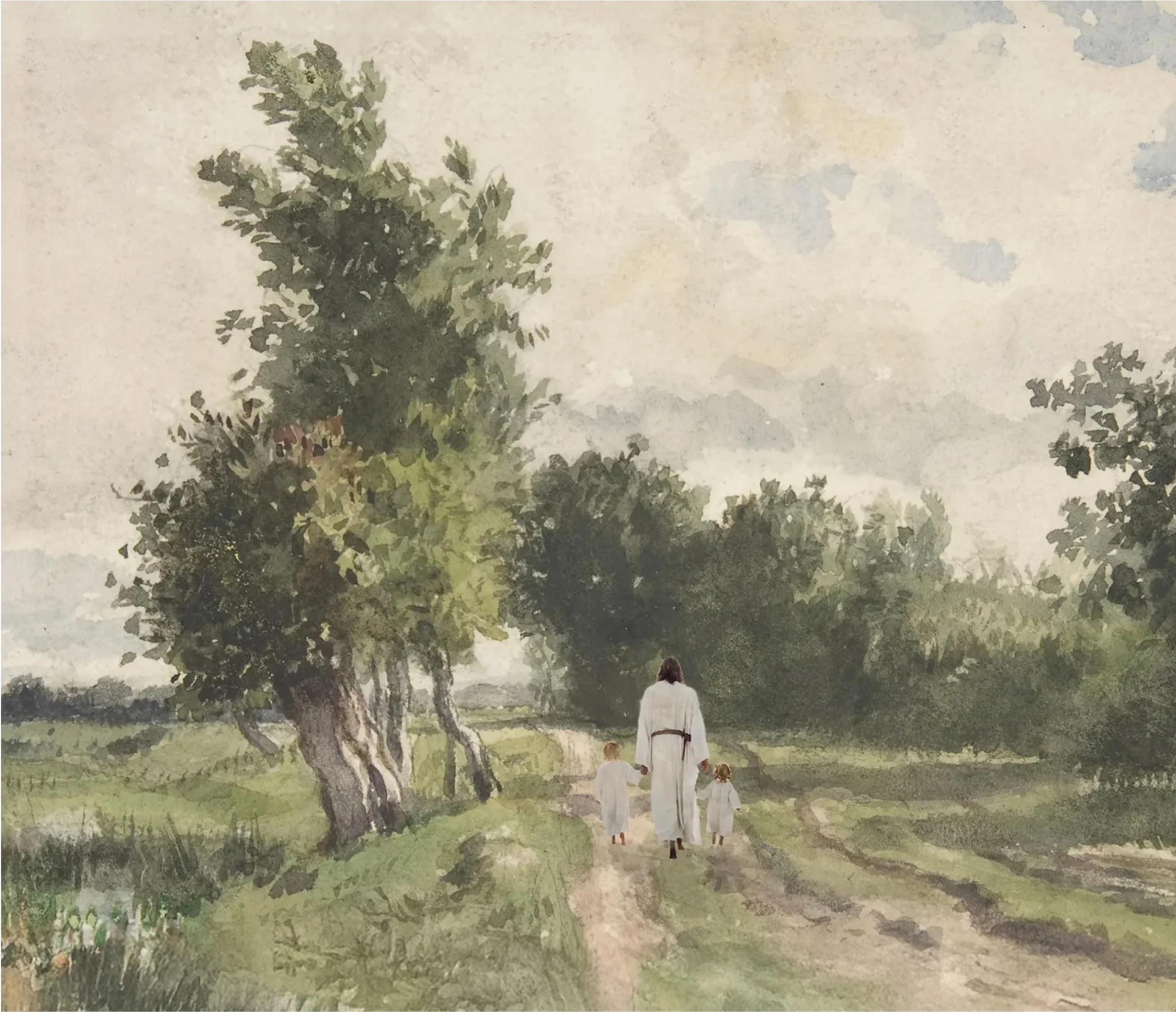 Hand In Hand, Blonde - Canvas - Image 6