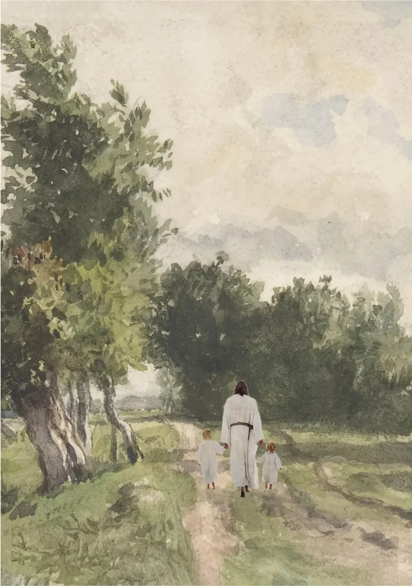 Hand In Hand, Blonde - Canvas - Image 7