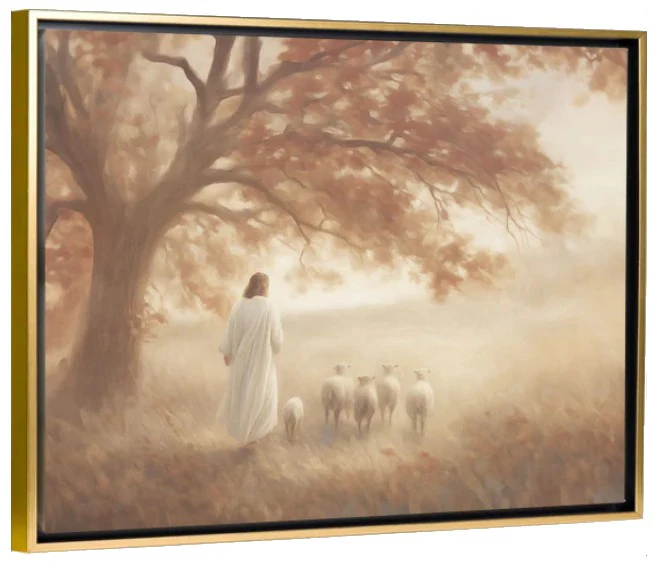 He Knows His Sheep - Canvas - Image 4