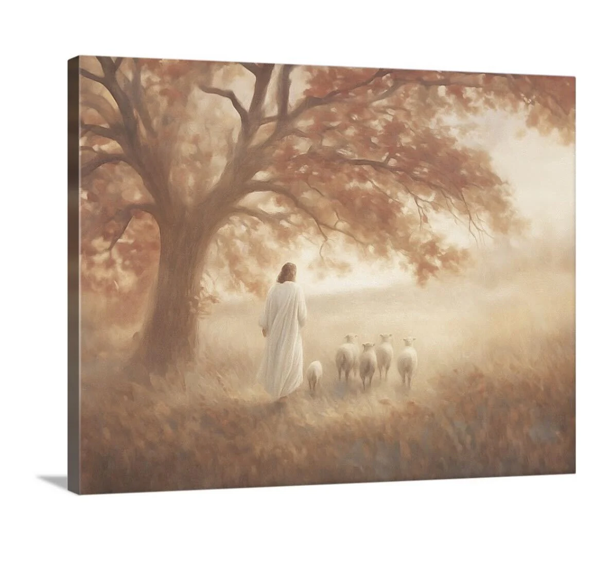 He Knows His Sheep - Canvas - Image 6
