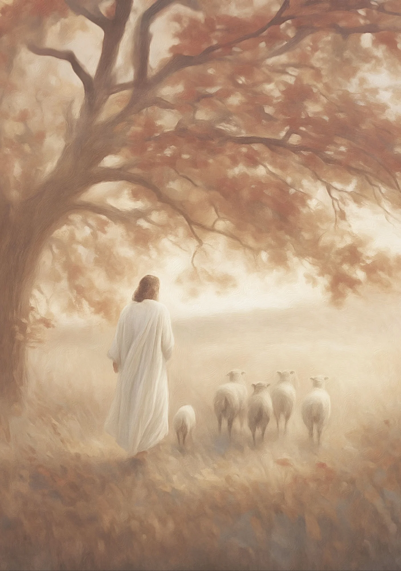 He Knows His Sheep - Canvas - Image 8