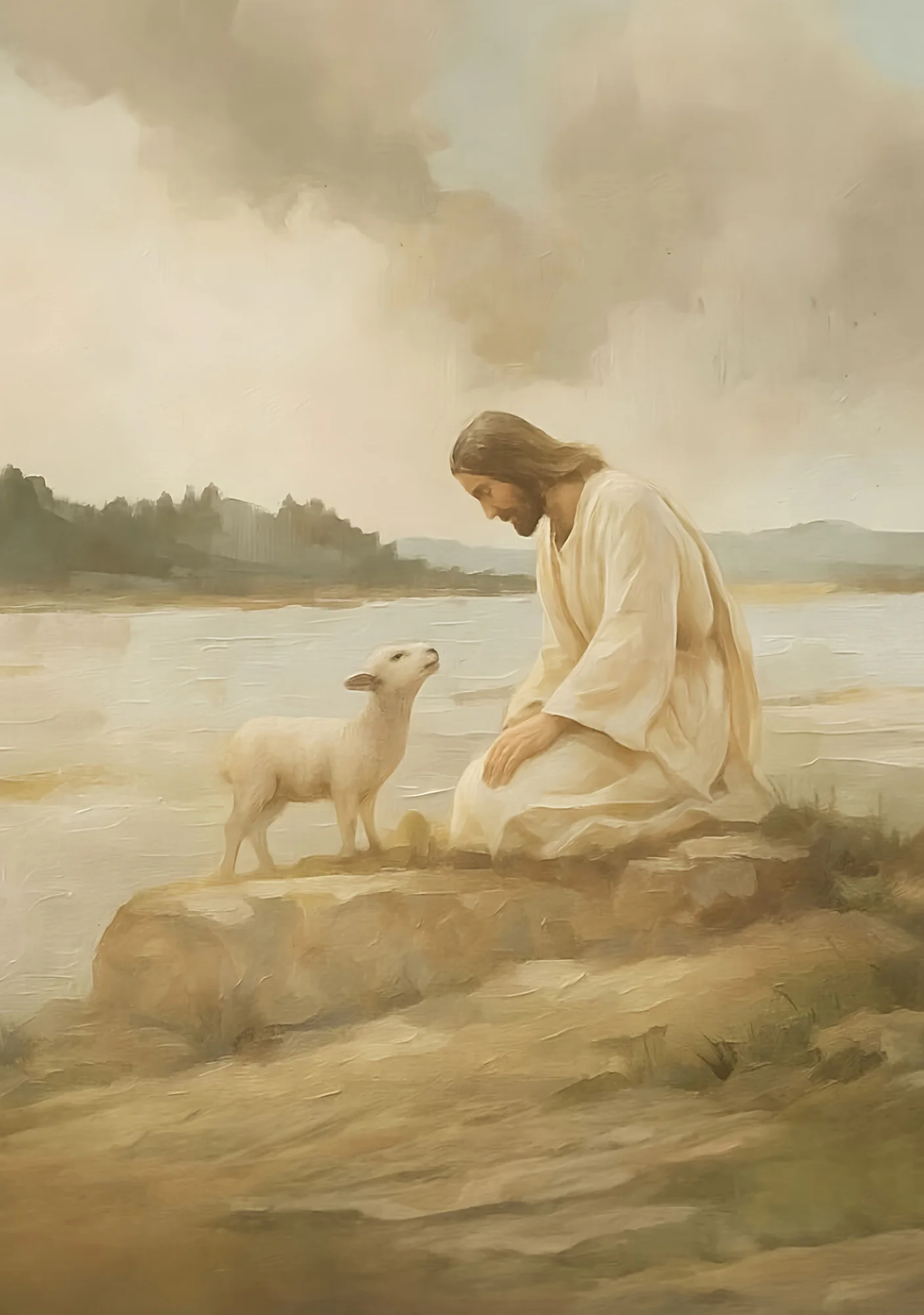 I Know My Sheep - Canvas - Image 10