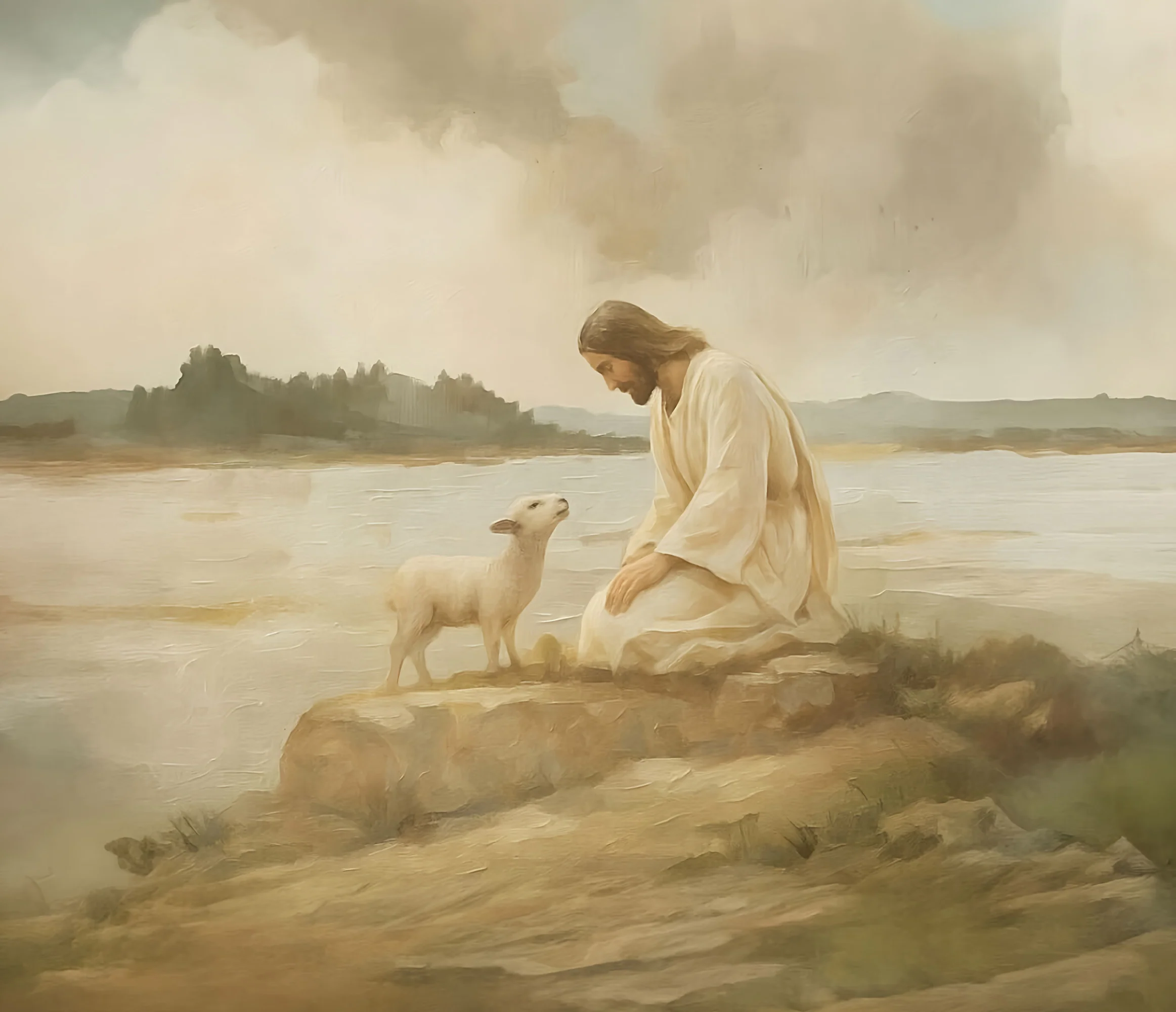 I Know My Sheep - Canvas - Image 11