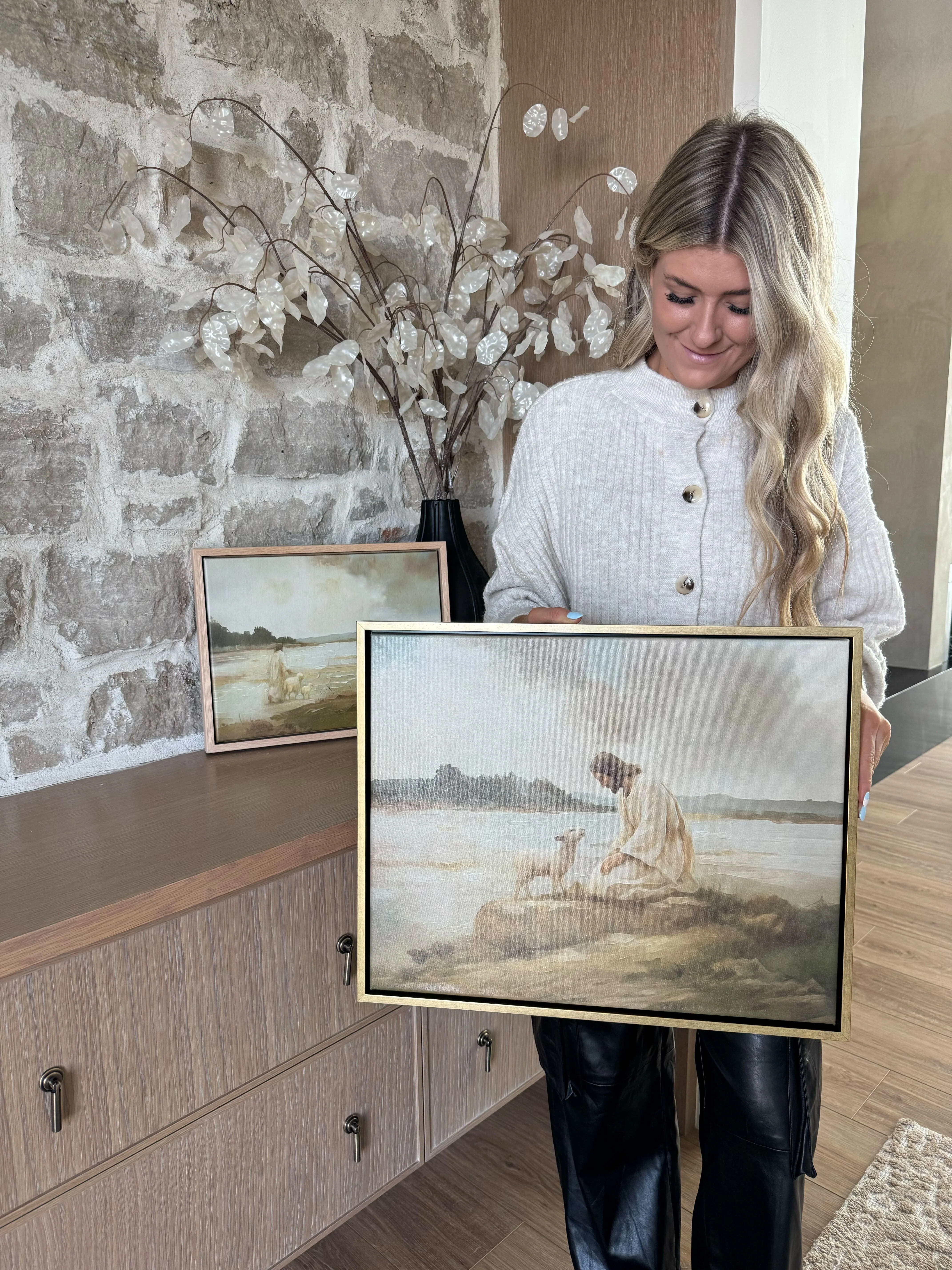 I Know My Sheep - Canvas - Image 2