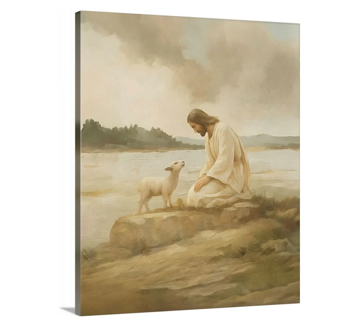 I Know My Sheep - Canvas - Image 4