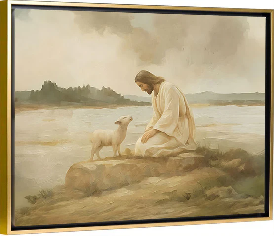 I Know My Sheep - Canvas - Image 6