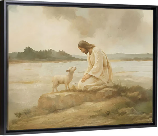 I Know My Sheep - Canvas - Image 7