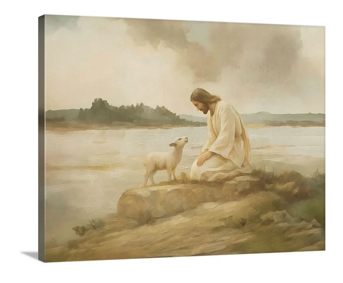I Know My Sheep - Canvas - Image 8
