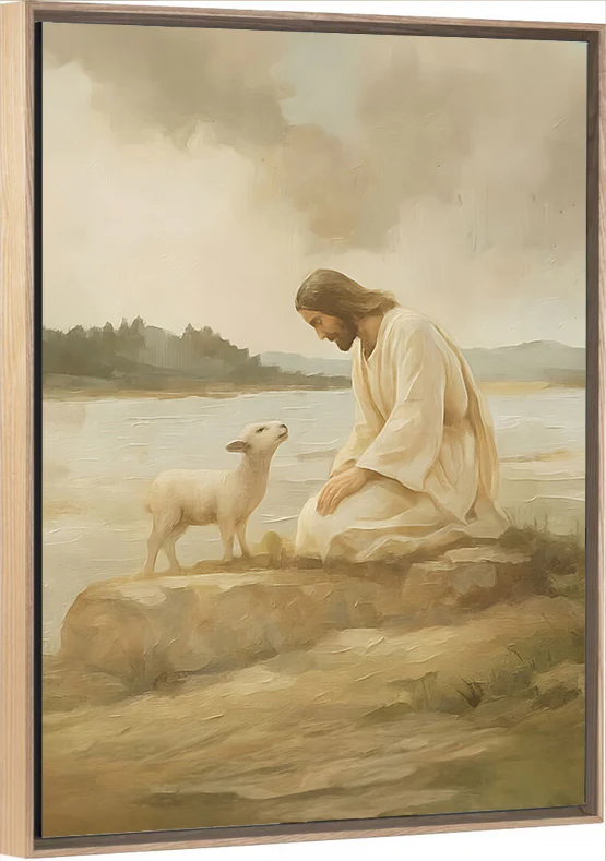 I Know My Sheep - Canvas - Image 9