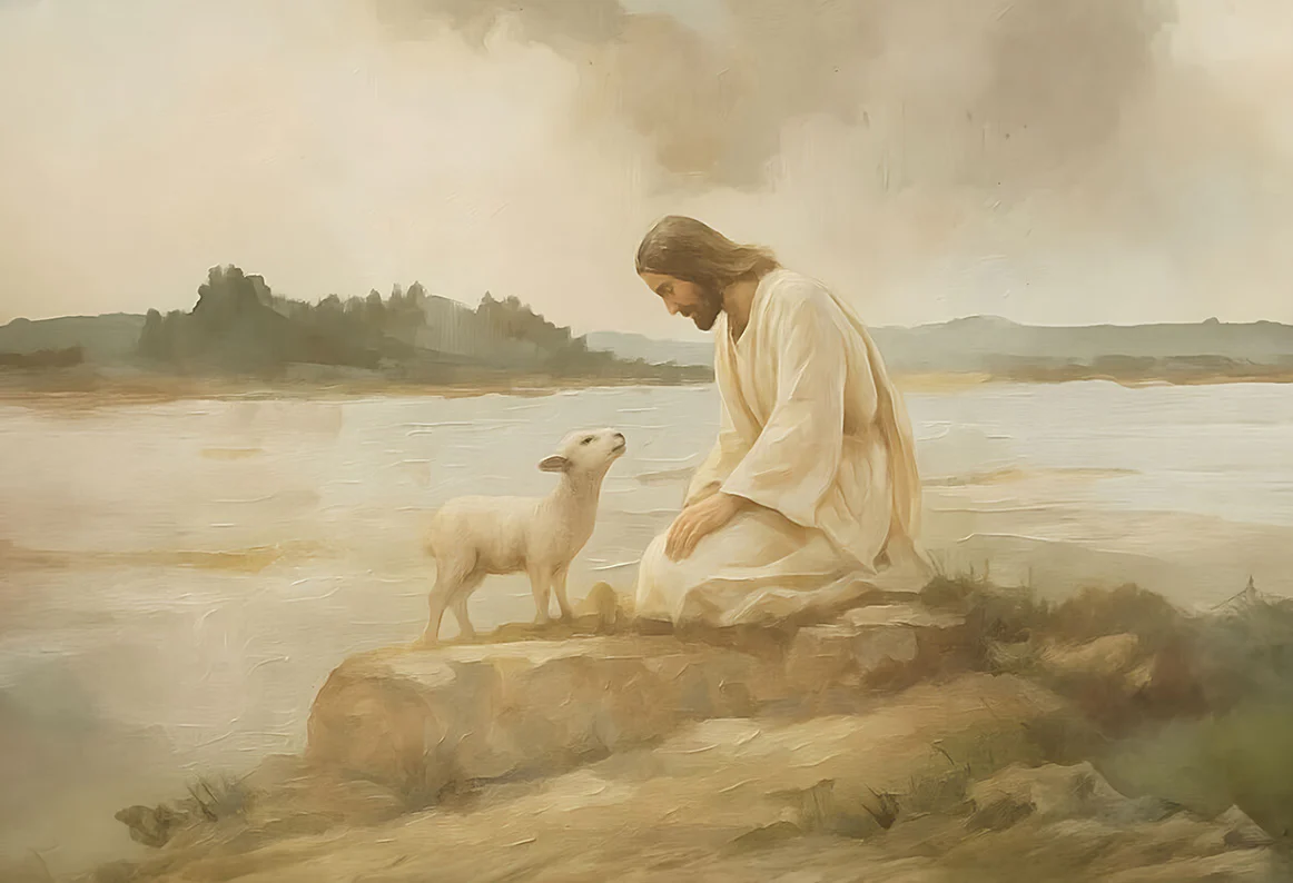I Know My Sheep - Print - Image 3