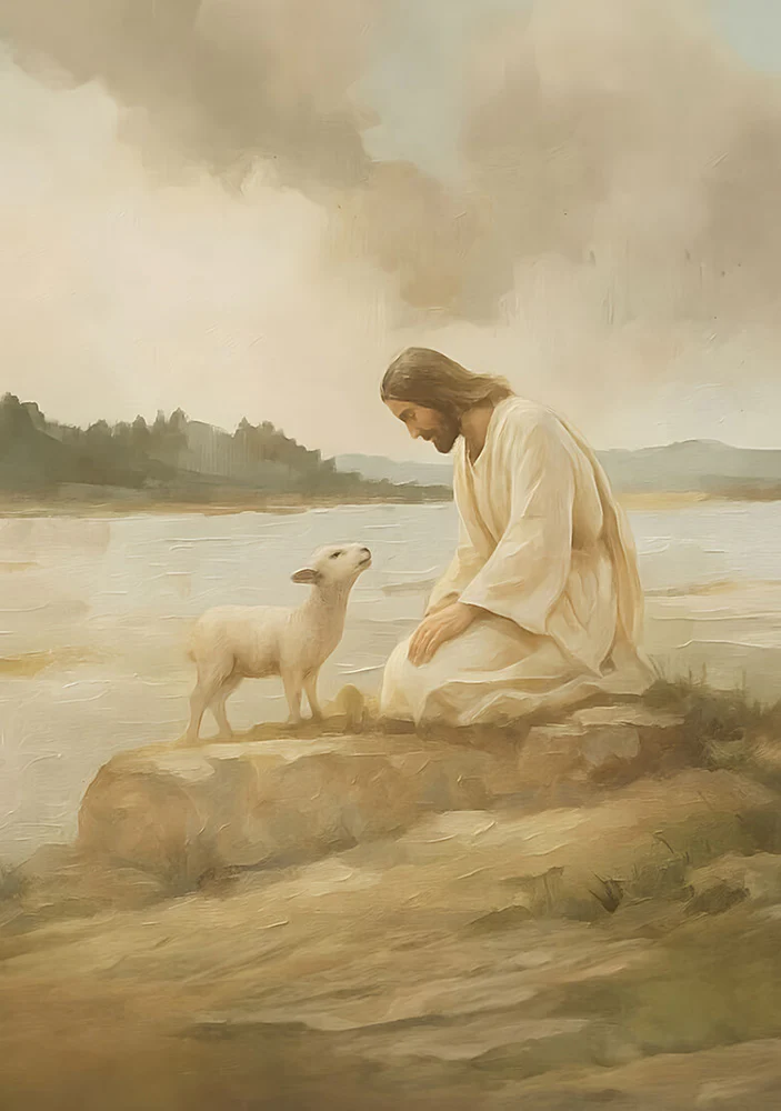 I Know My Sheep - Print - Image 4