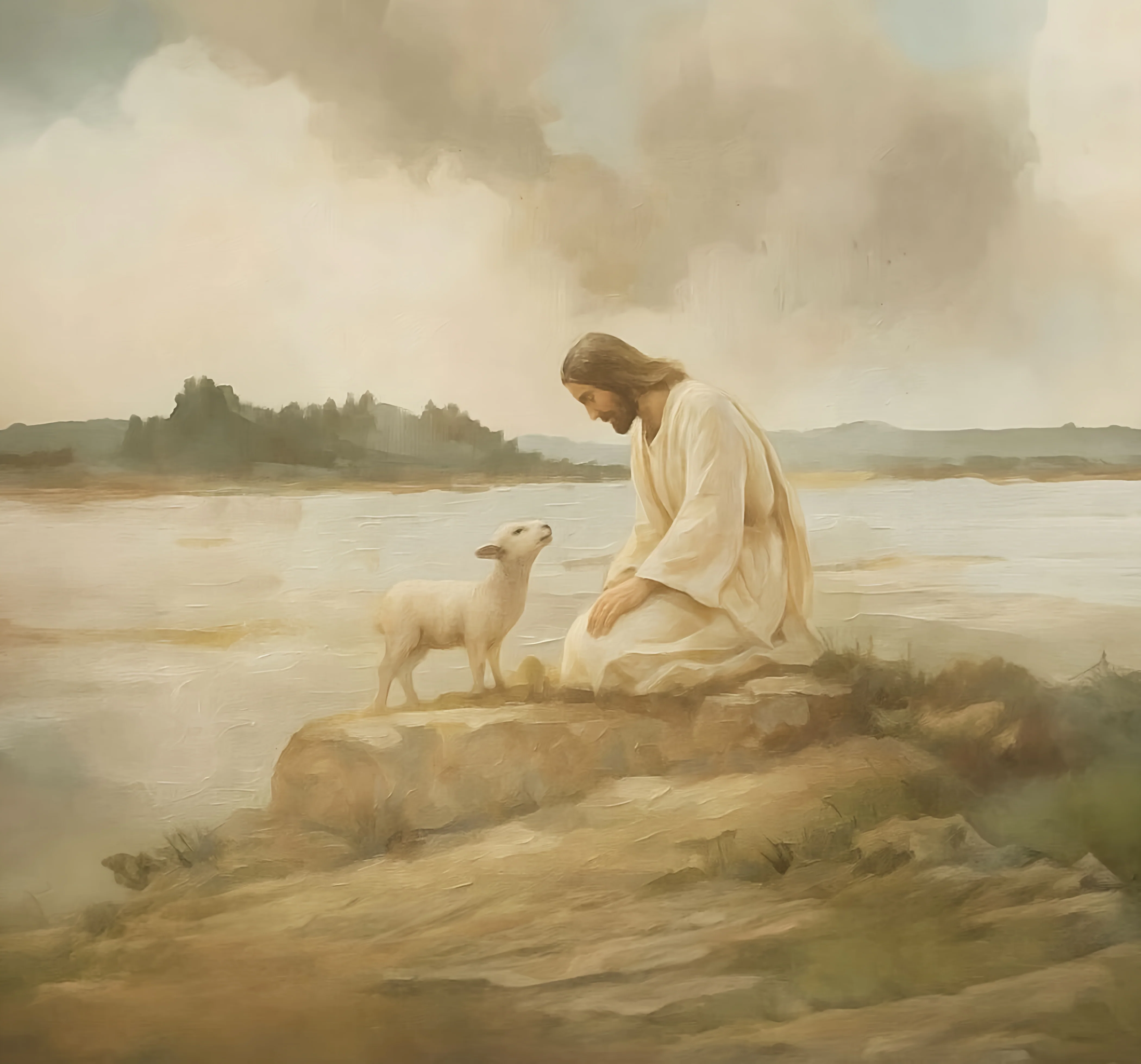 I Know My Sheep - Print - Image 5